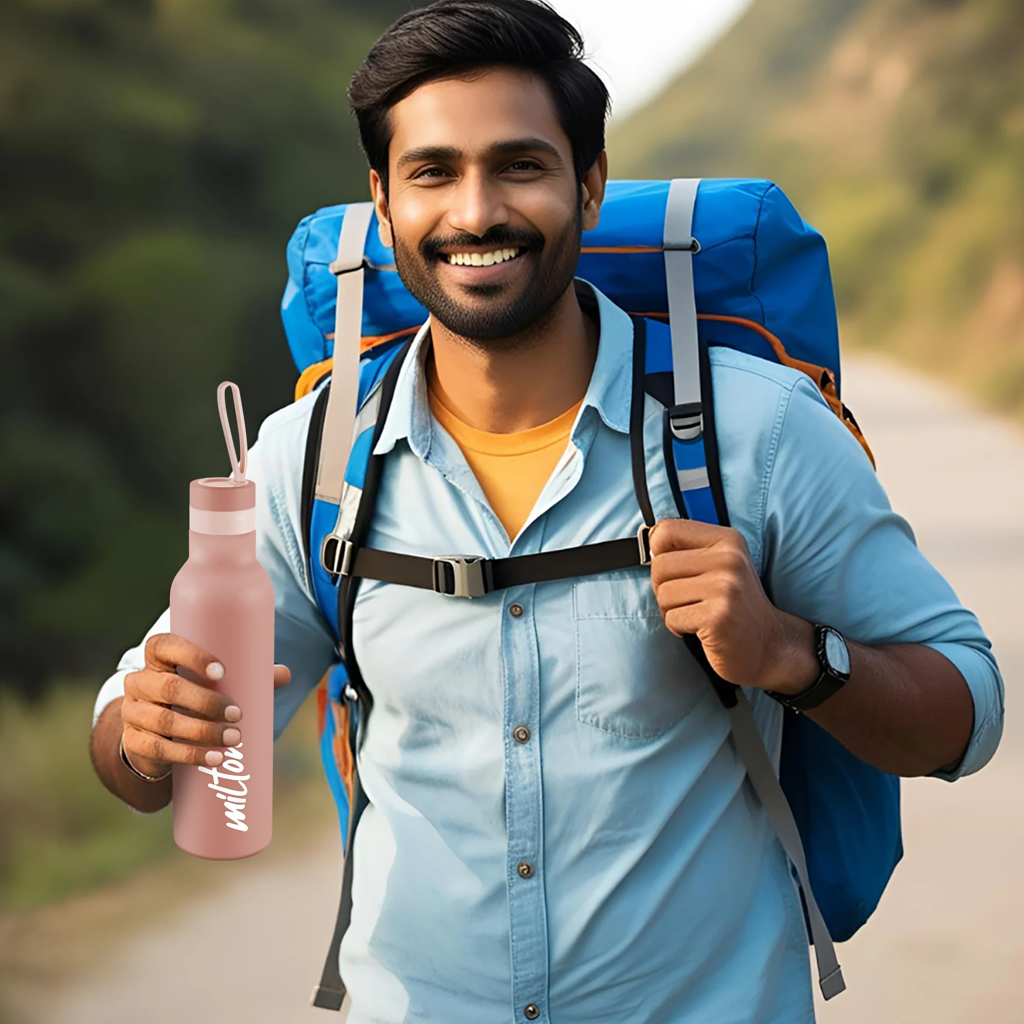 New Smarty Hot and Cold Thermosteel Bottle (Milton) - Image 2