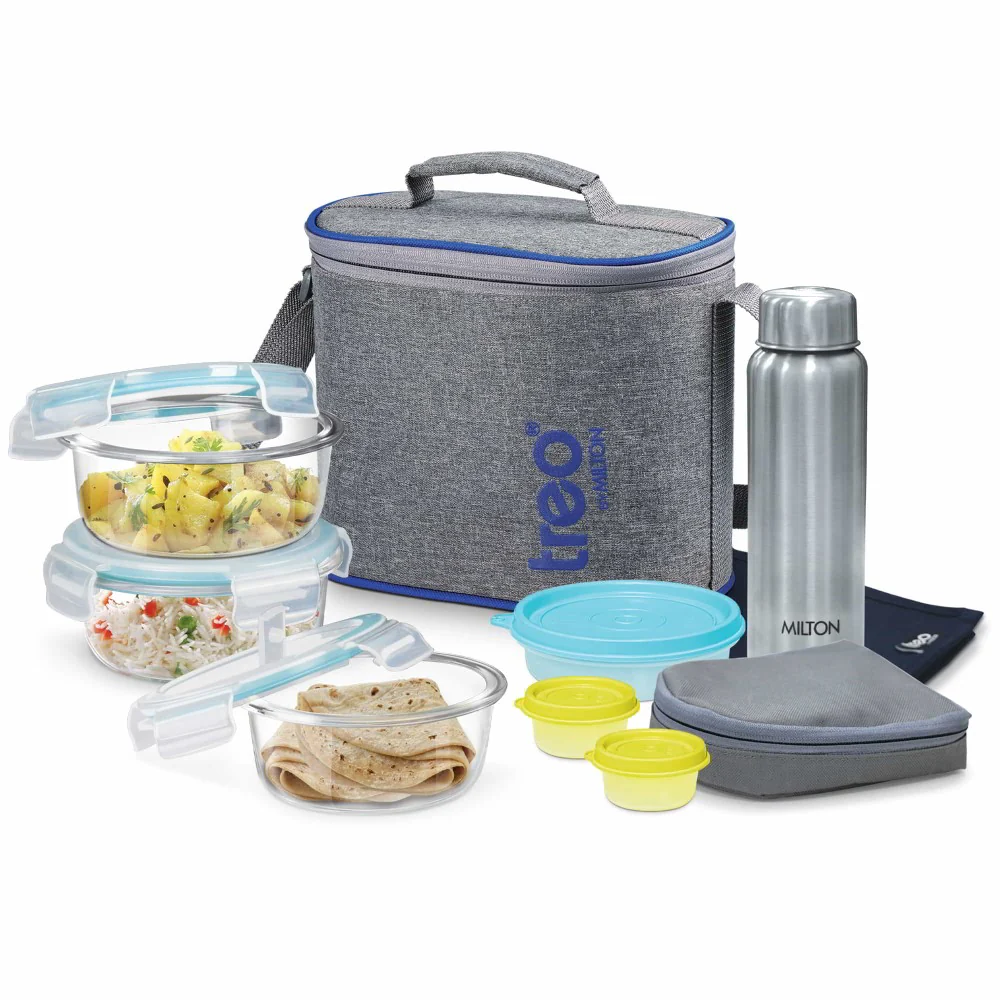 All Fresh Premier Glass Tiffin (Treo by Milton) - Image 3