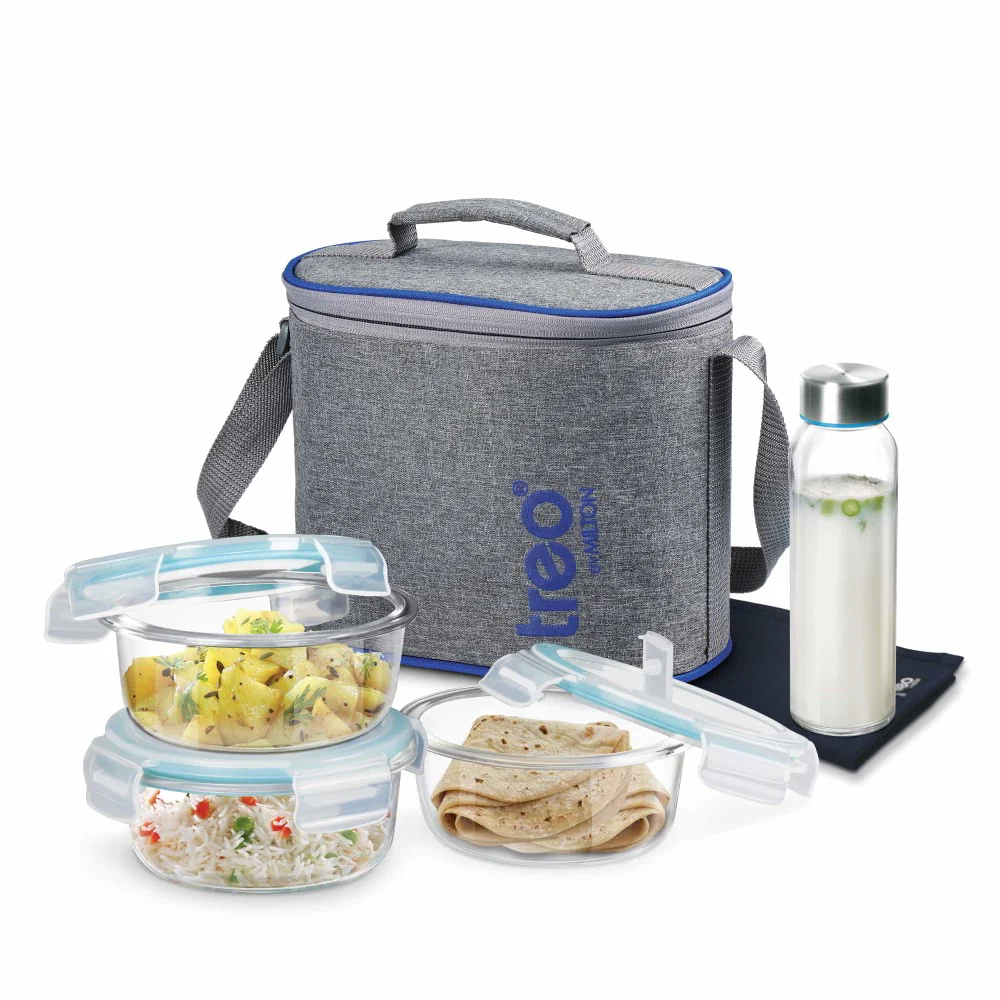 All Fresh Premier Glass Tiffin (Treo by Milton) - Image 4