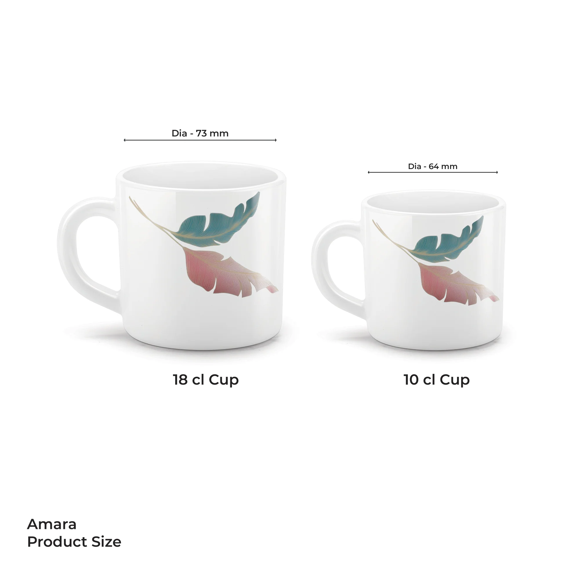 AMARA Cup Set - PALMA (Treo by Milton) - Image 3