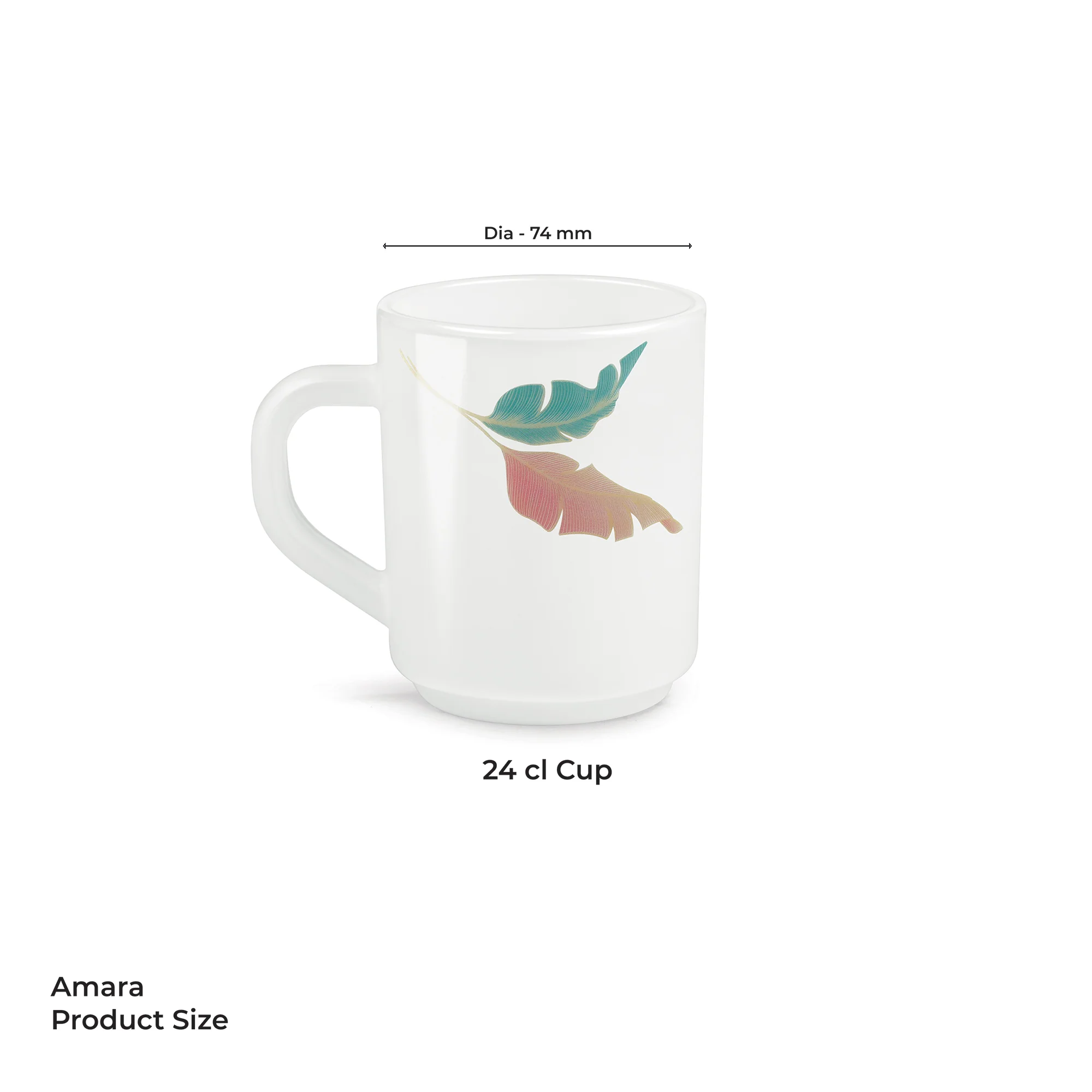 AMARA Cup Set - PALMA (Treo by Milton) - Image 4