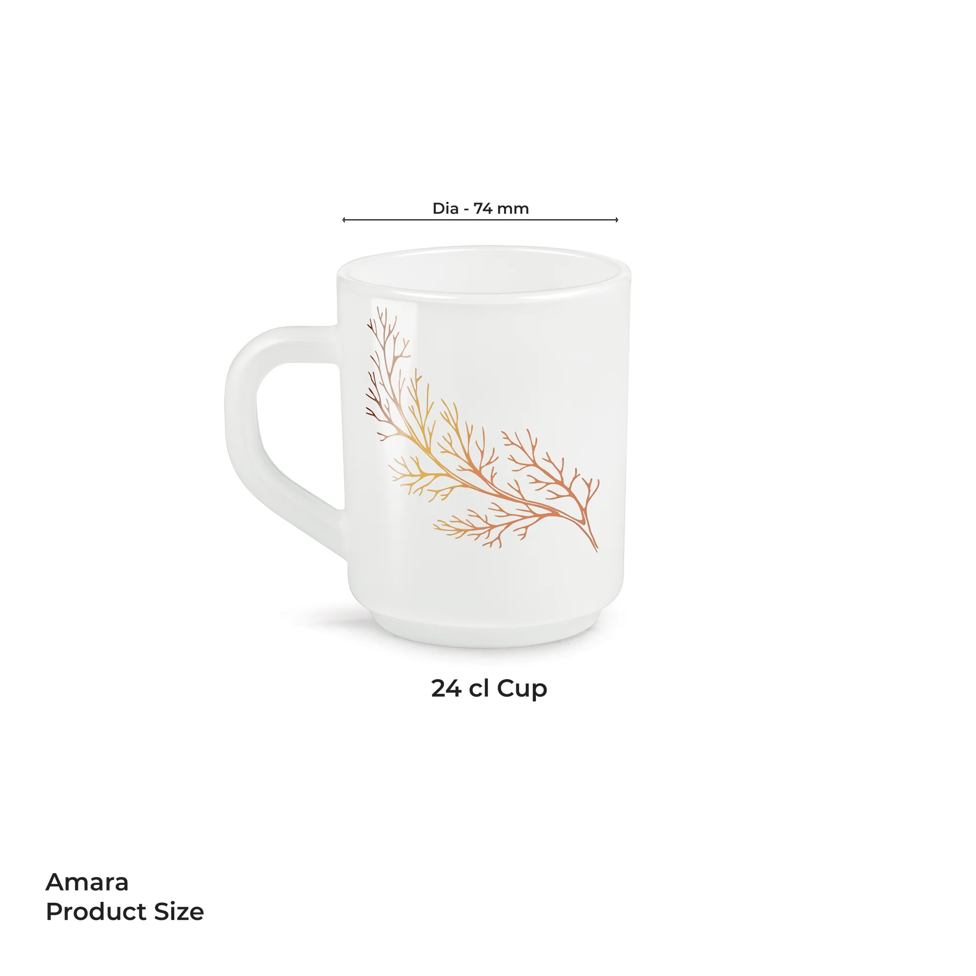 AMARA Cup Set - SILVIA (Treo by Milton) - Image 4