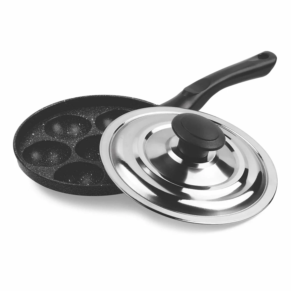 Appam Patra With Lid-Granito-Non Induction (Milton Procook) - Image 4