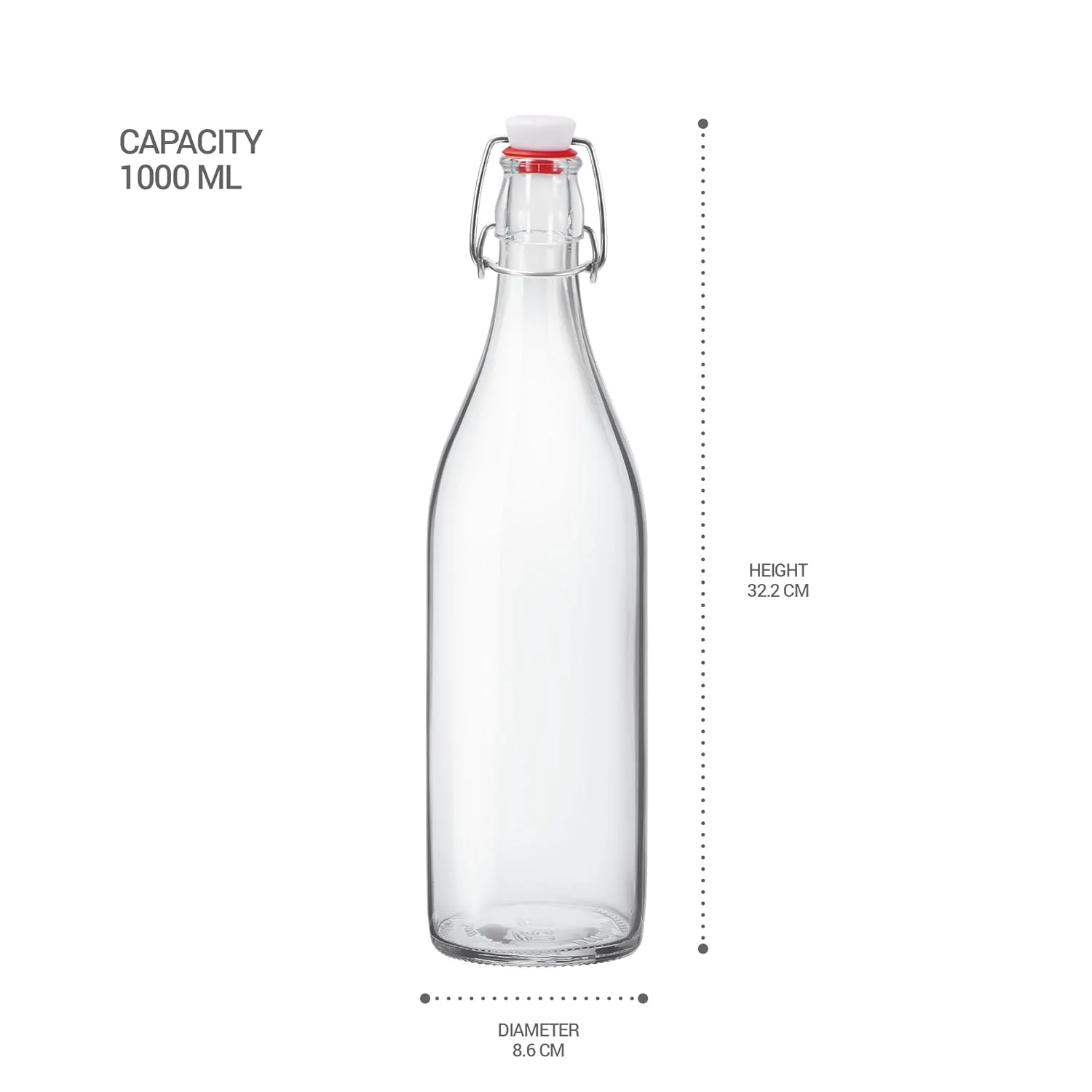 Aqua Delite Glass Bottle (Treo by Milton) - Image 3