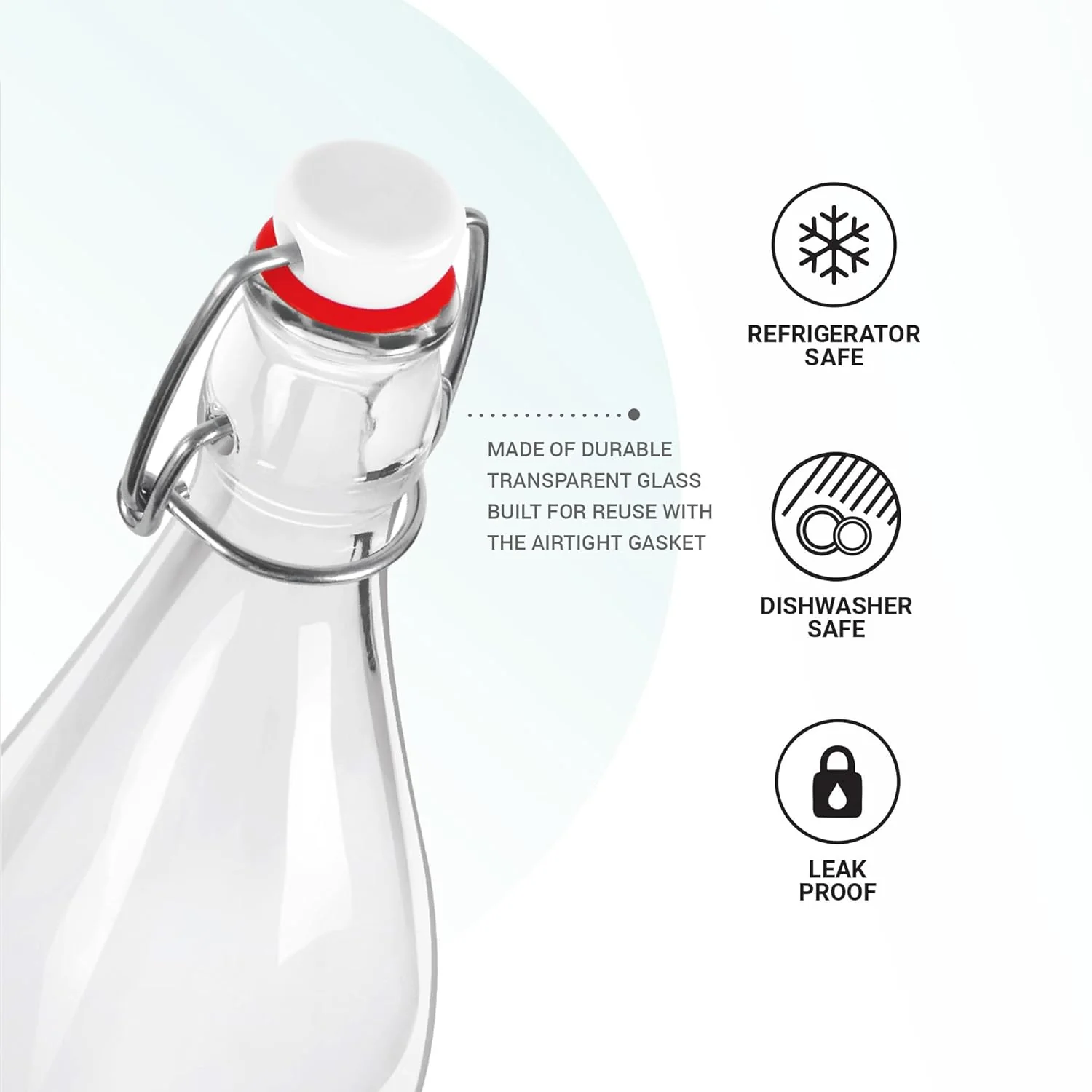 Aqua Delite Glass Bottle (Treo by Milton) - Image 4