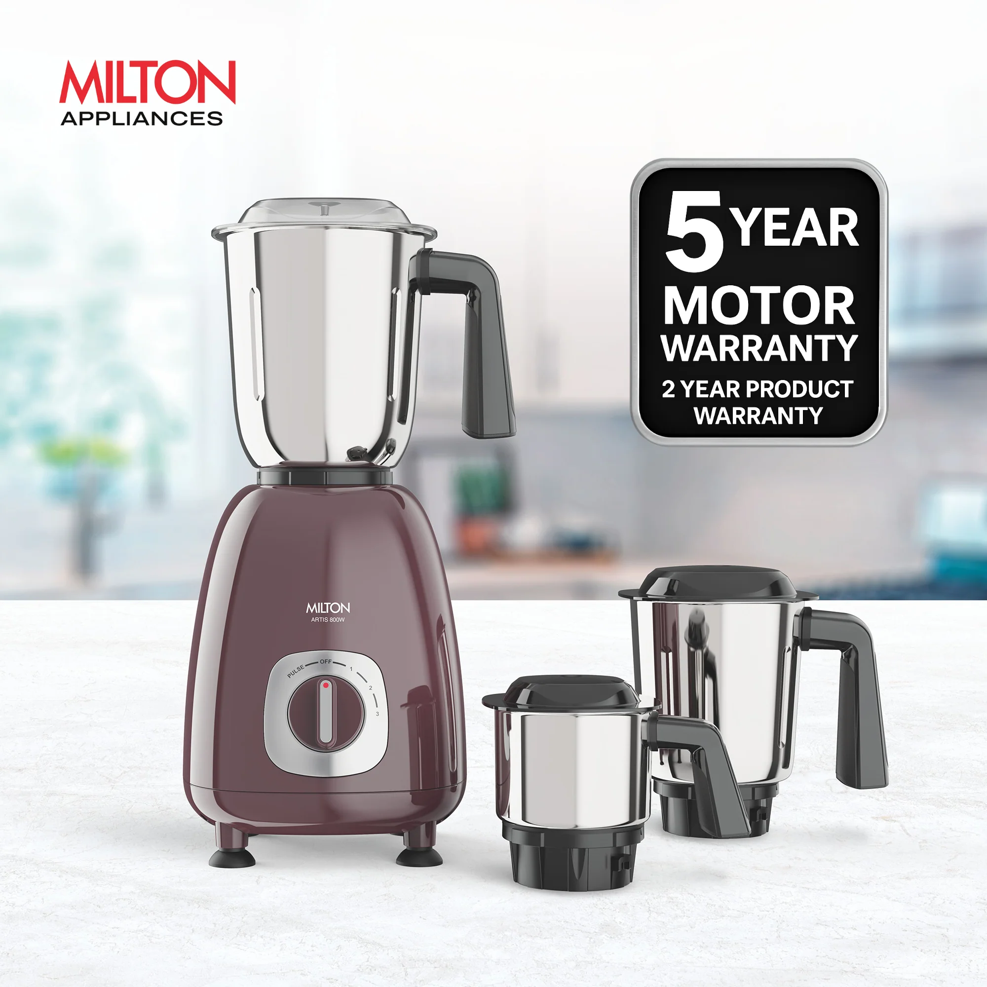 Artis Mixer Grinder (Milton) - Image 7