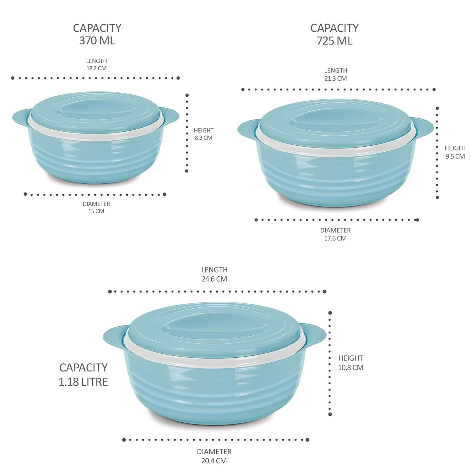 Aspire Insulated Casseroles (Milton) - Image 4