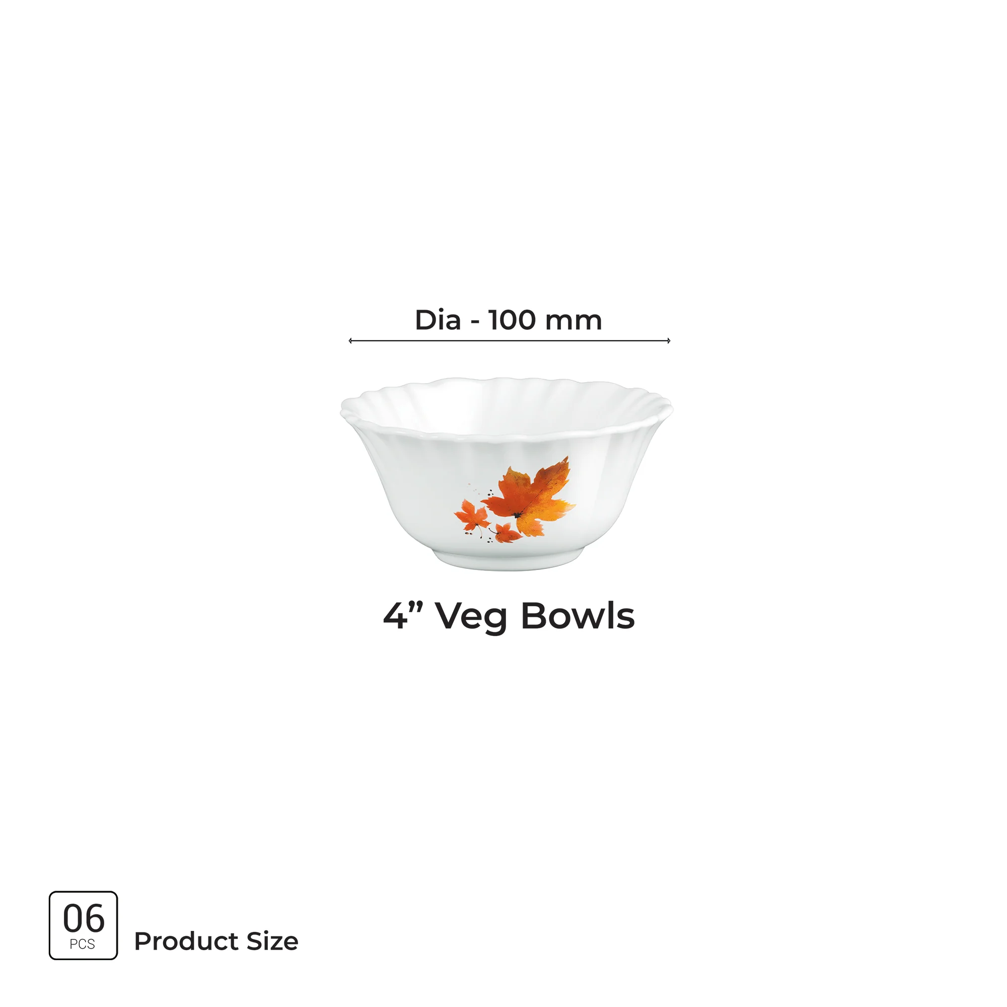 Aurelia Collection 6 Pcs Bowl Set - MAPELLE (Treo By Milton) - Image 3