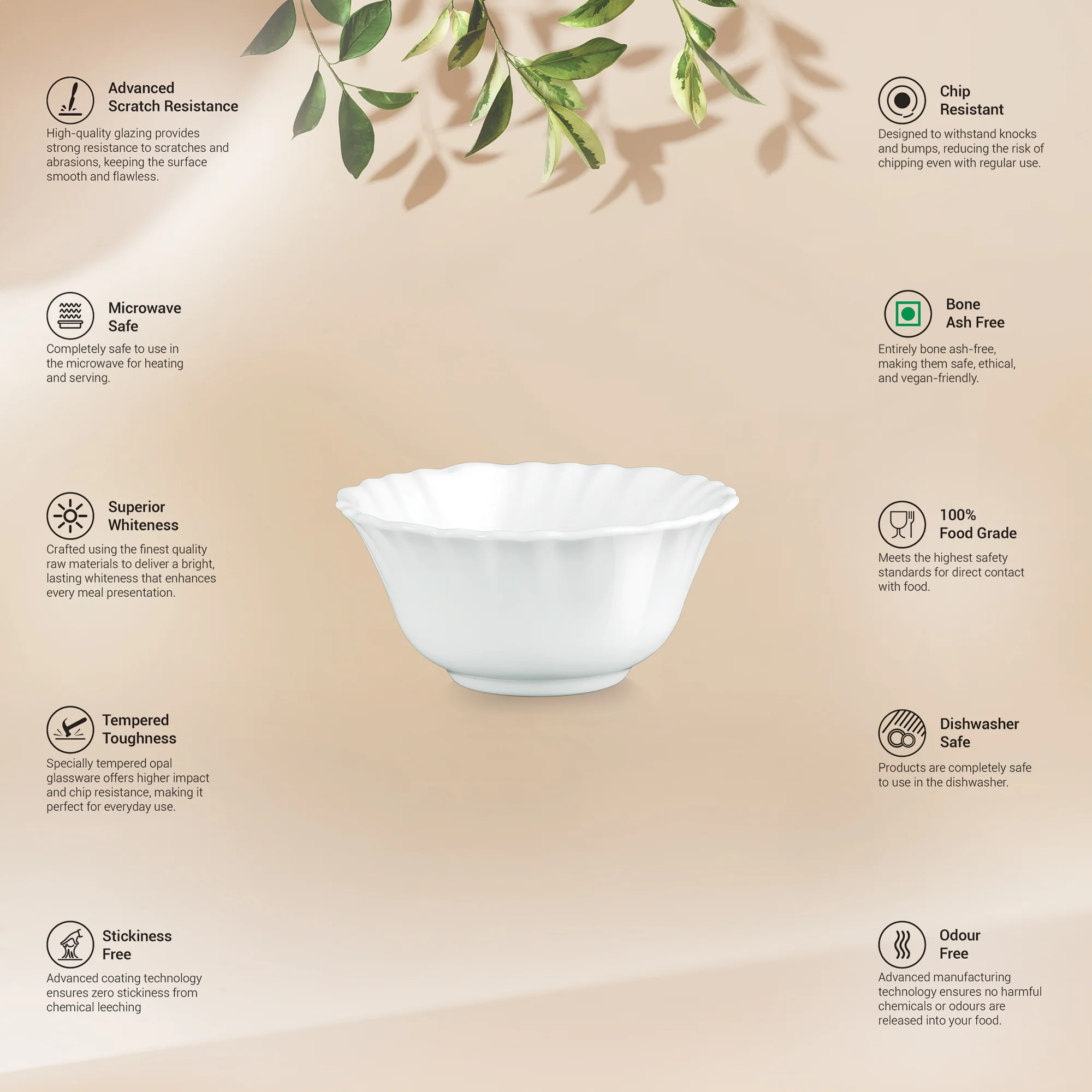 Aurelia Collection 6 Pcs Bowl Set - MEENA (Treo By Milton) - Image 2