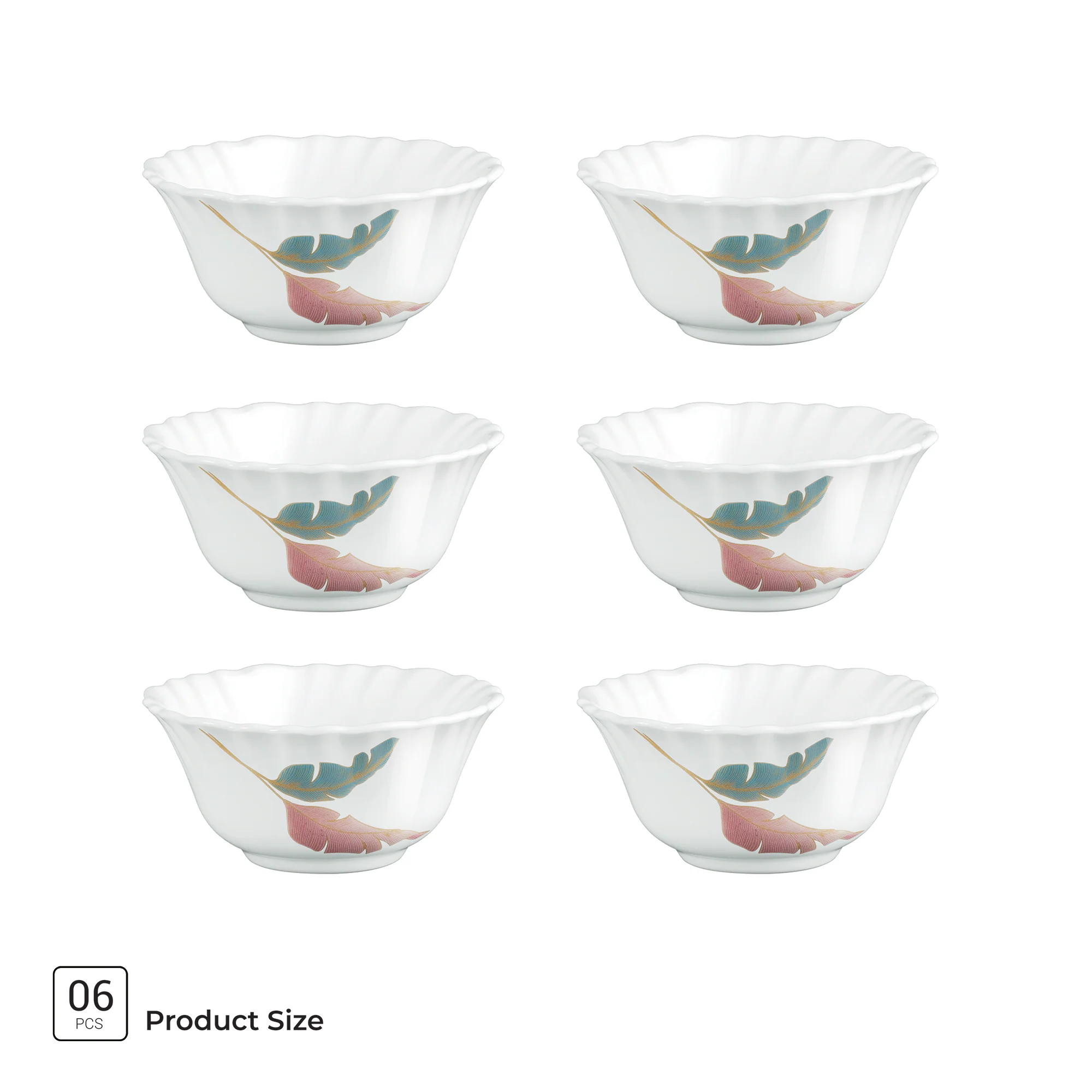 Aurelia Collection 6 Pcs Bowl Set - PALMA (Treo By Milton) - Image 4