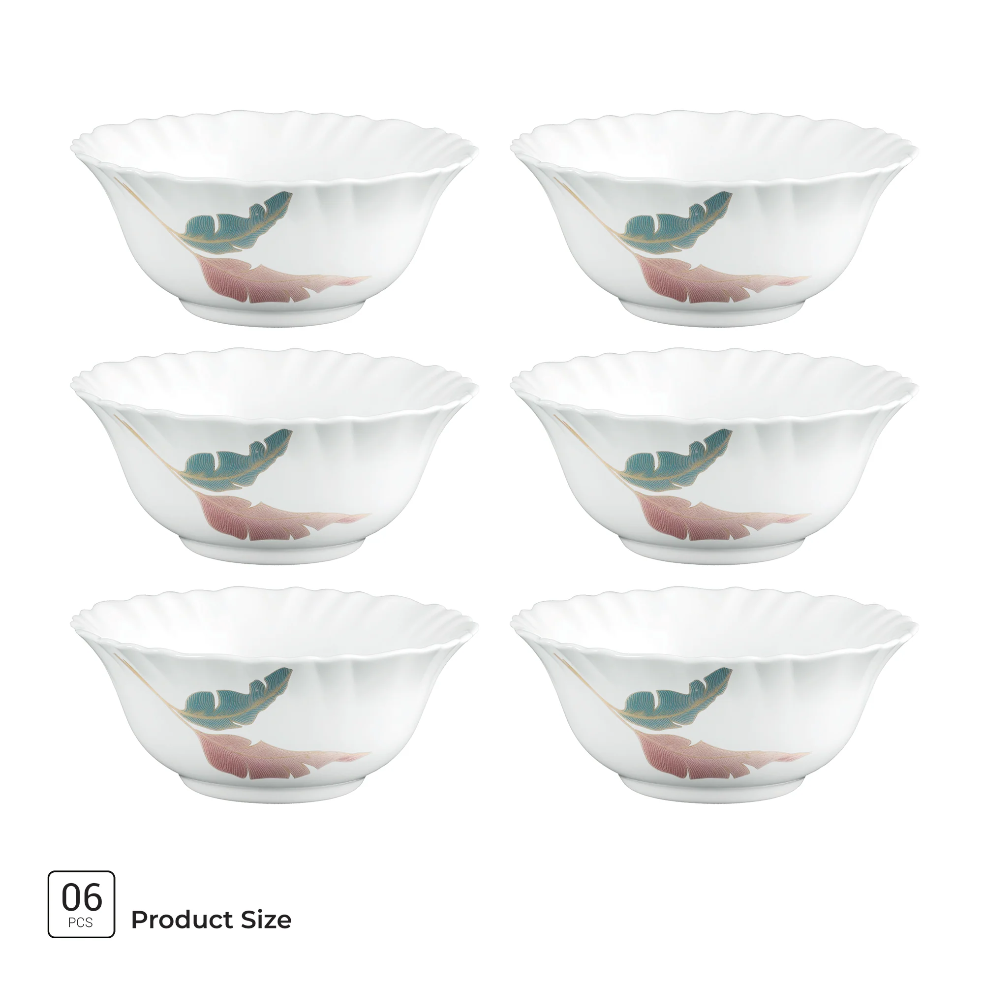 Aurelia Collection 6 Pcs Bowl Set - PALMA (Treo By Milton) - Image 7