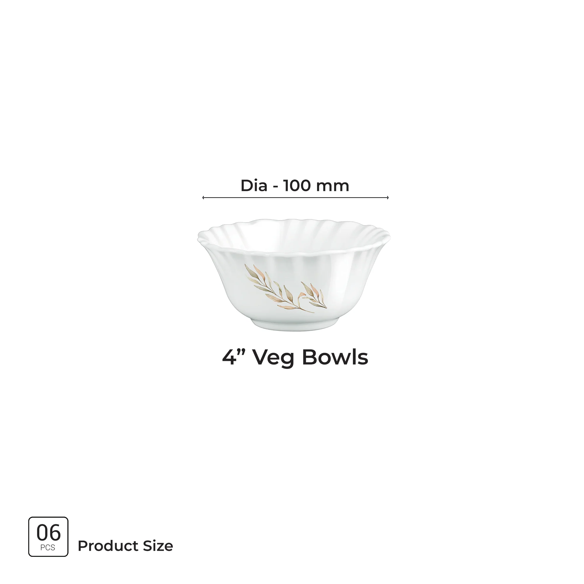 Aurelia Collection 6 Pcs Bowl Set - SELENE (Treo By Milton) - Image 3