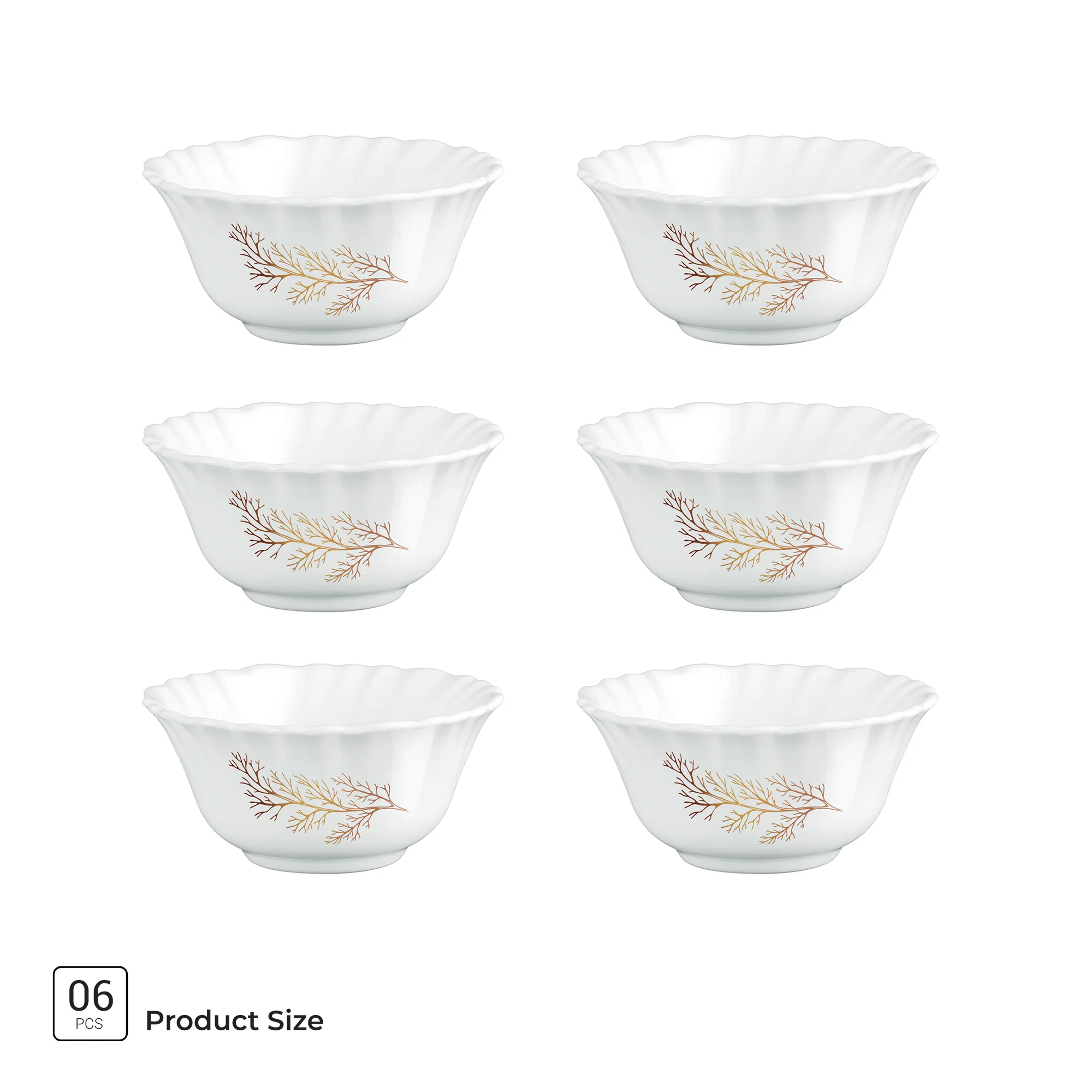 Aurelia Collection 6 Pcs Bowl Set - SILVIA (Treo By Milton) - Image 4