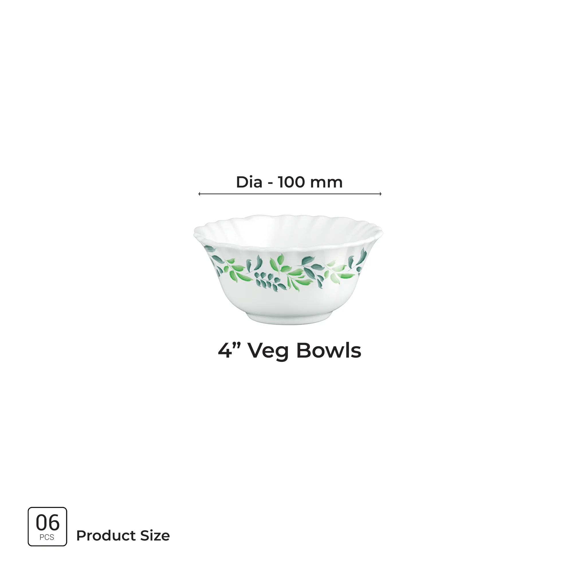 Aurelia Collection 6 Pcs Bowl Set - VERDINIA (Treo By Milton) - Image 3