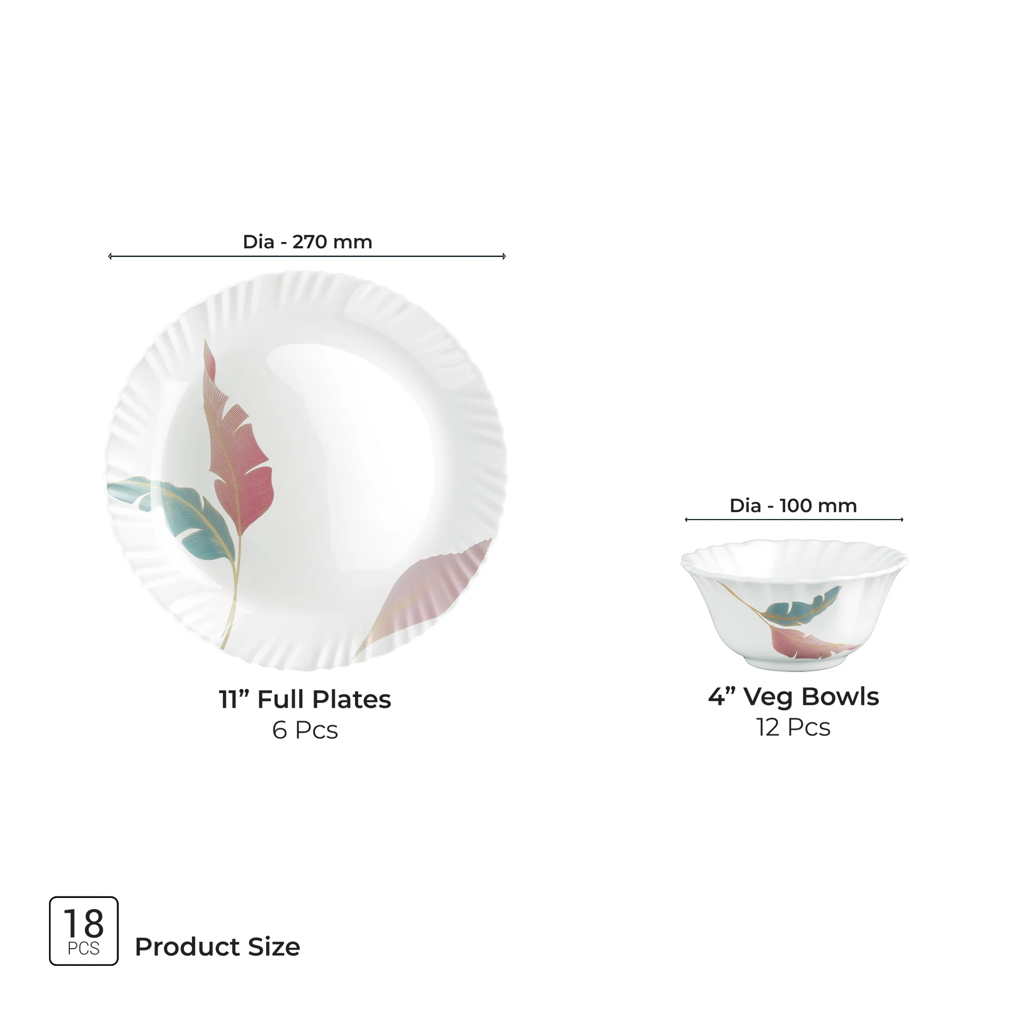 Aurelia Collection Dinner Set - PALMA - Image 6