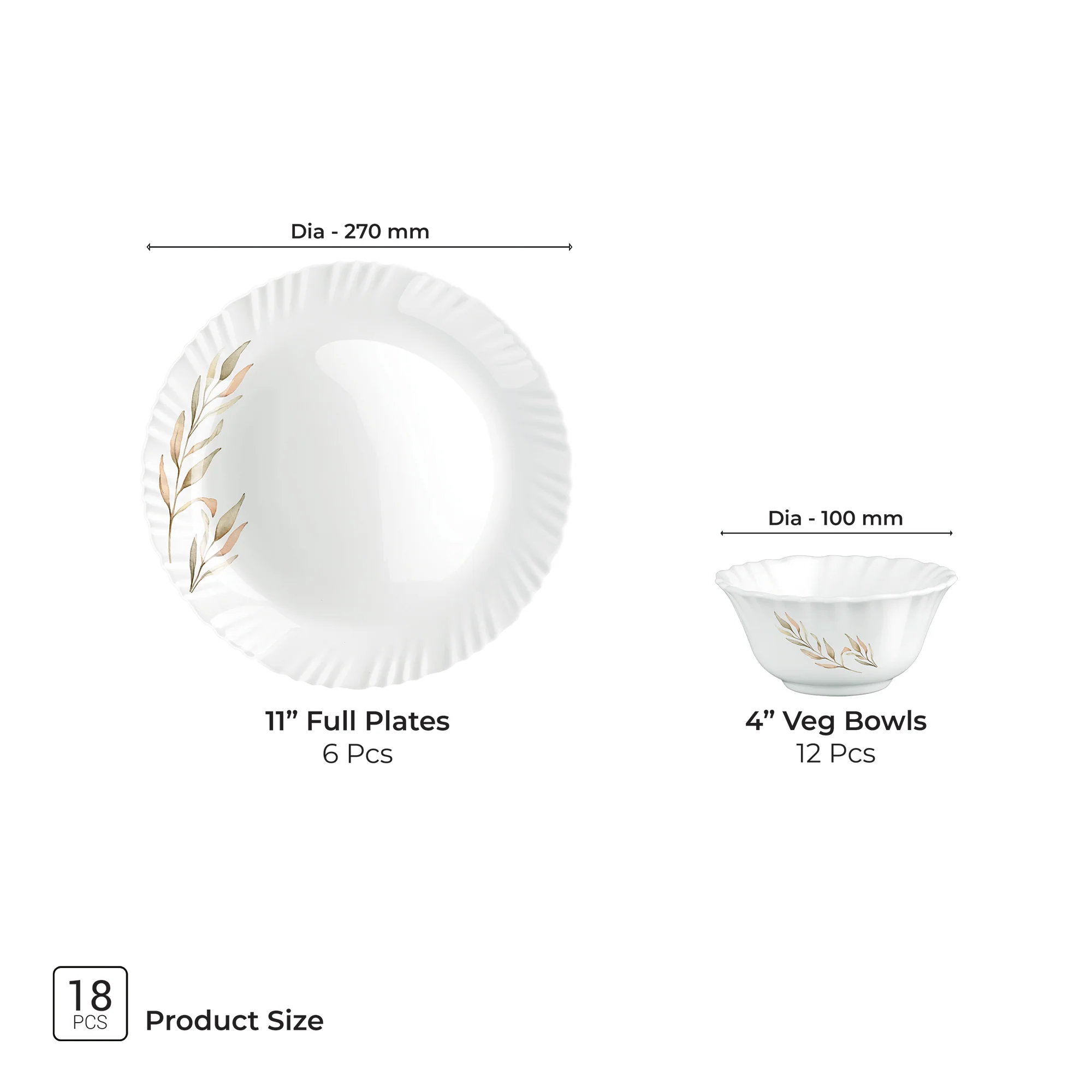 Aurelia Collection Dinner Set - SELENE - Image 6