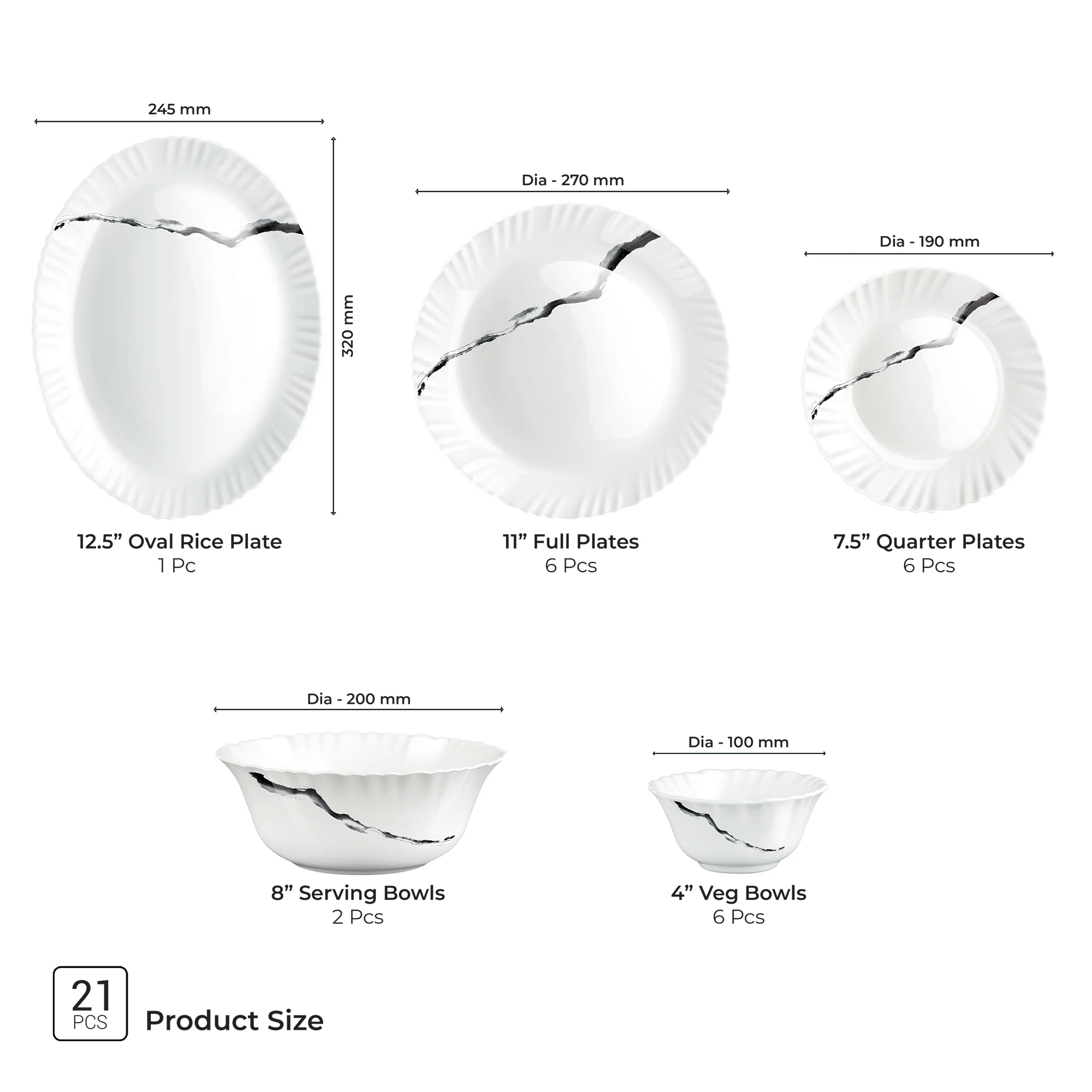 Aurelia Collection Dinner Set - STRIA - Image 21