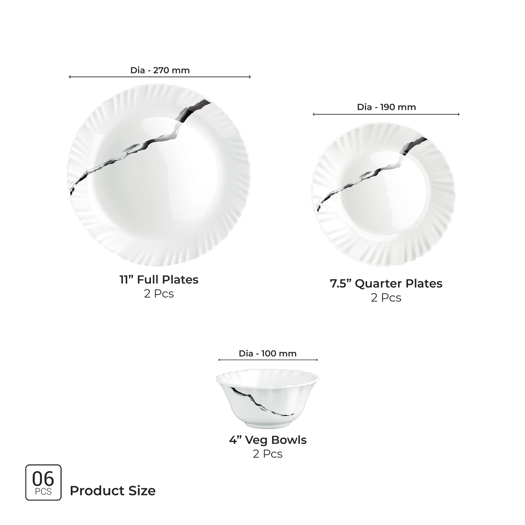 Aurelia Collection Dinner Set - STRIA - Image 6