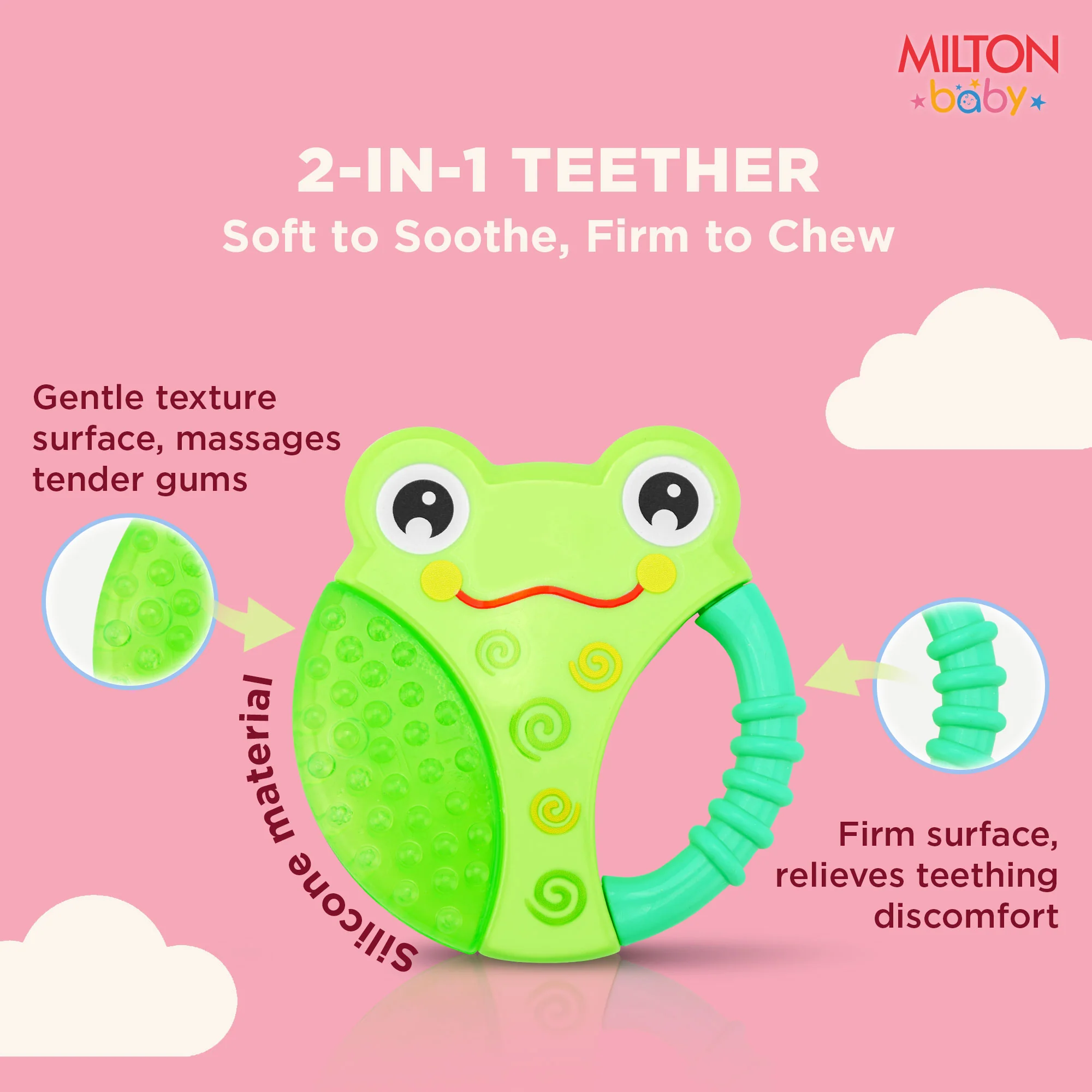 Bear & Frog Water Filled Teether For Baby (Milton) - Image 14