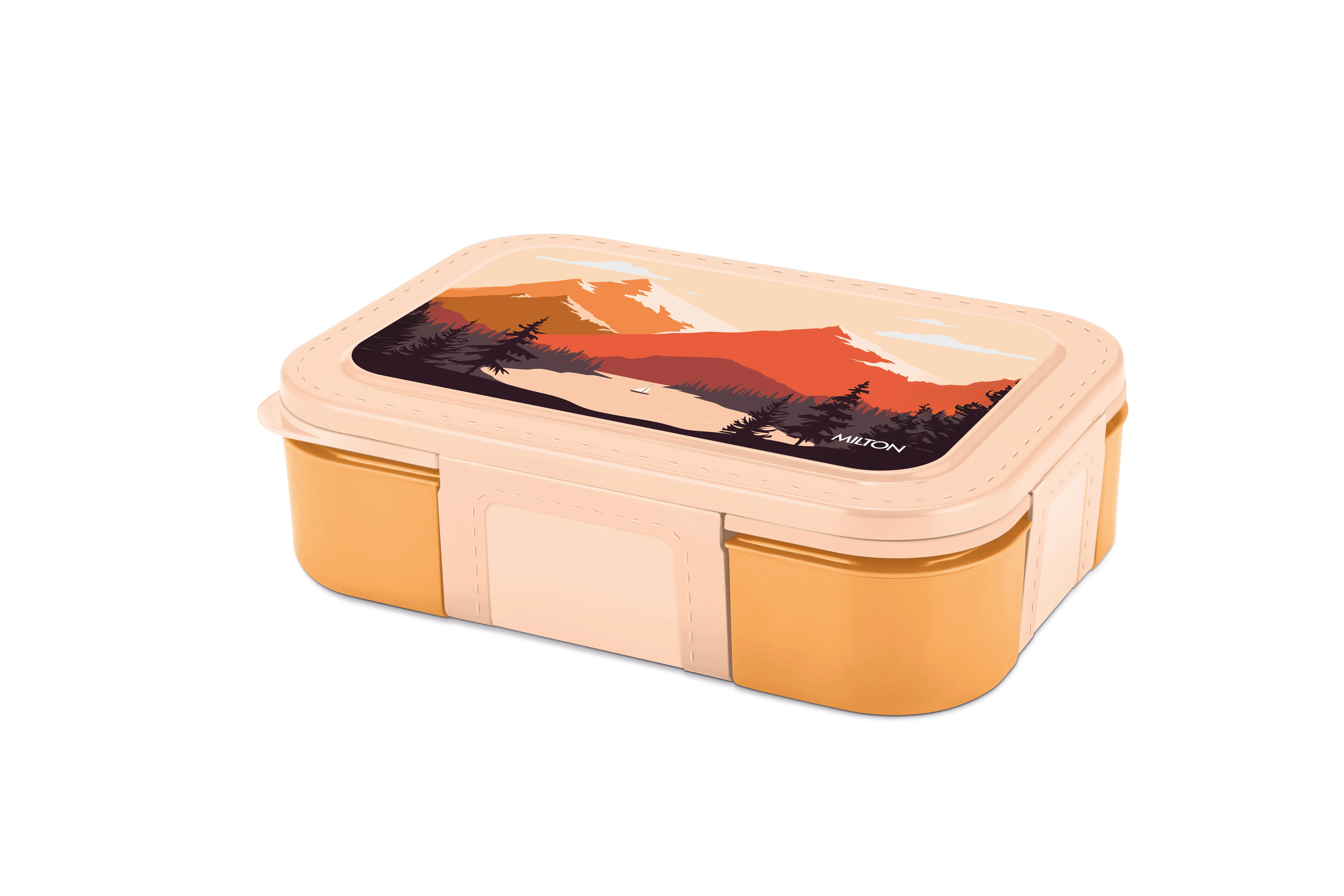 Bravo 2 Steel Thermoware Lunchbox (Milton) - Image 2