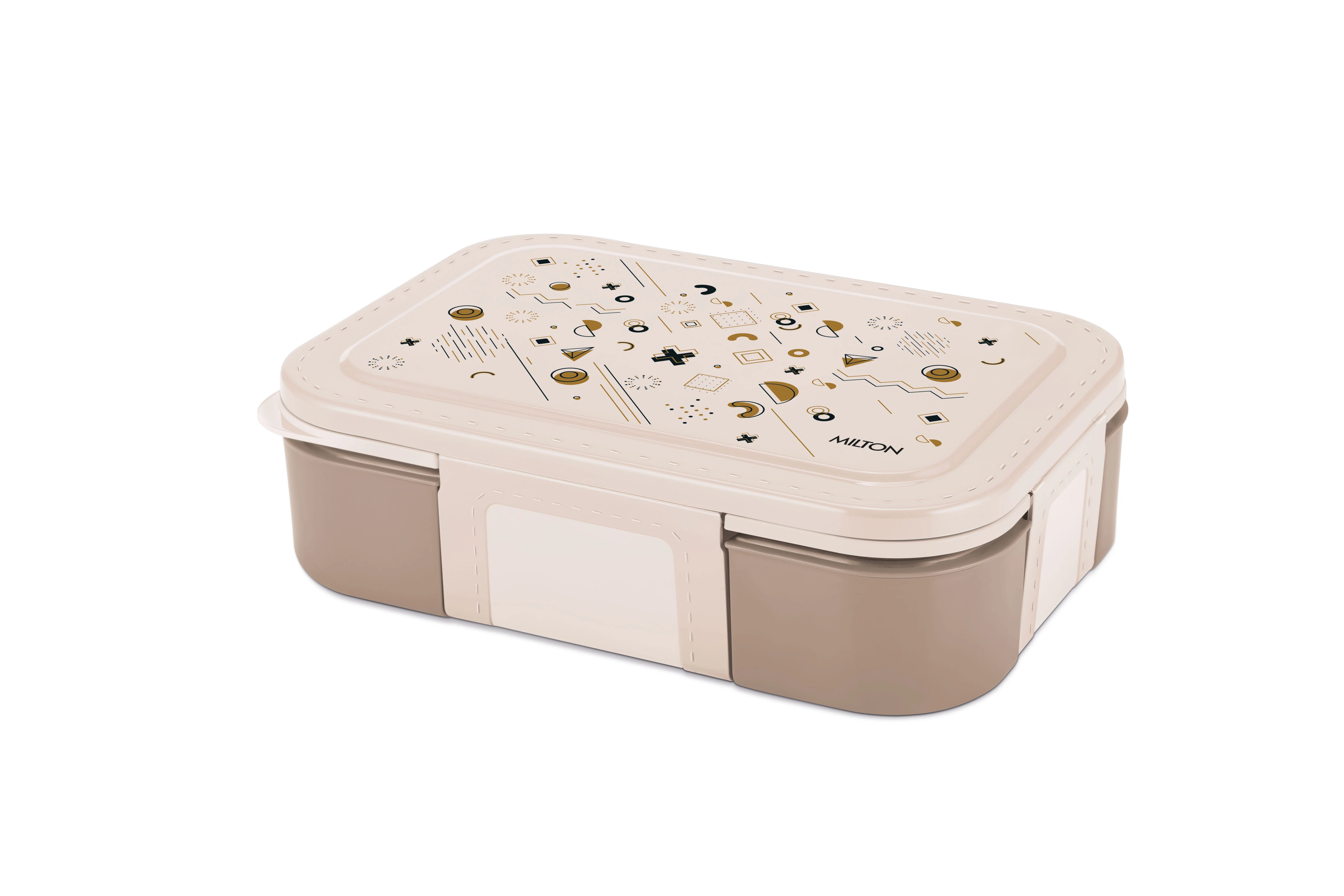 Bravo 3 Steel Thermoware Lunchbox (Milton) - Image 2
