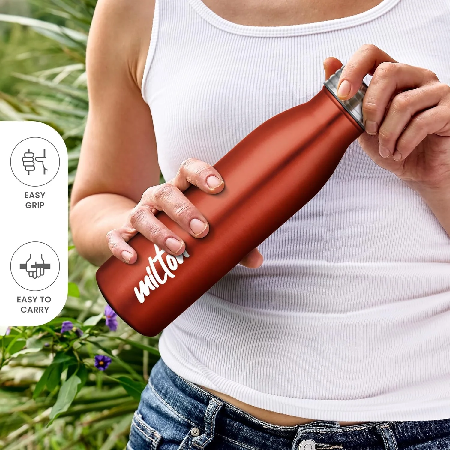 Breeze Stainless Steel Bottle (Milton) - Image 5
