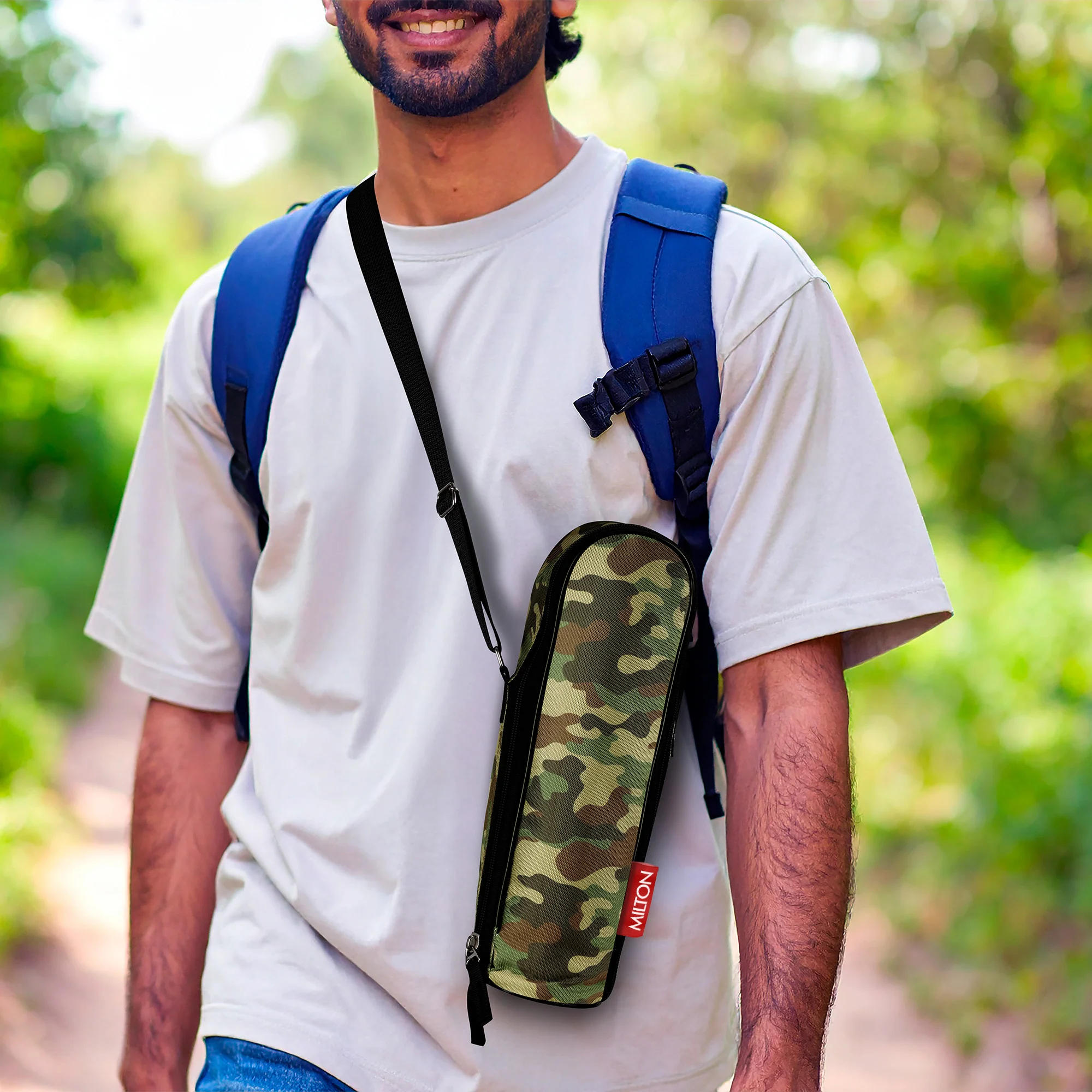 Sling Bottle Bag Jacket - Camouflage (Milton) - Image 3