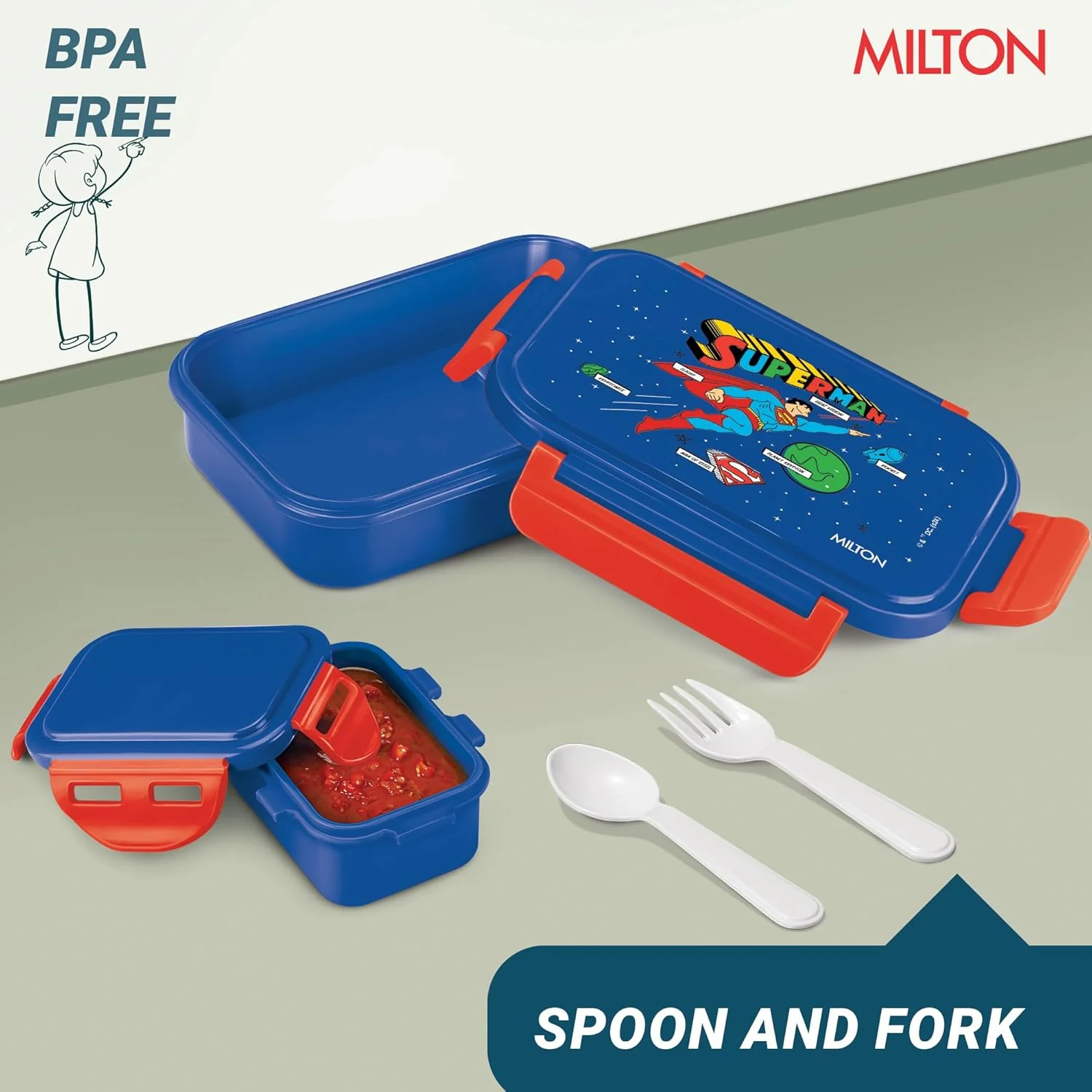 Candy Plastic Tiffin (Milton) - Image 6