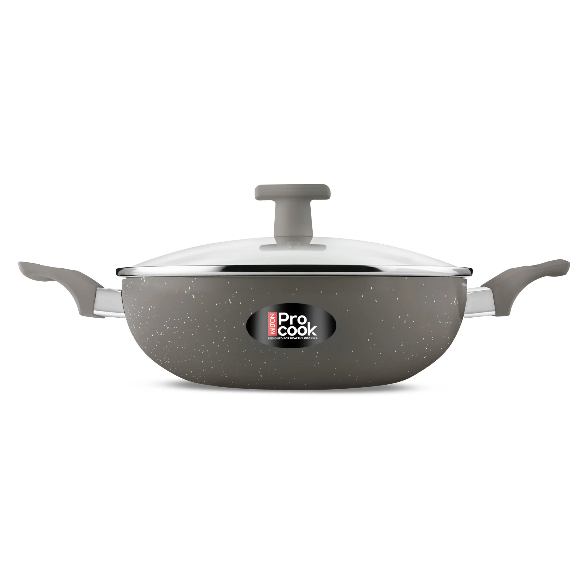 Ceramic Kadhai With Lid (Procook by Milton) - Image 5