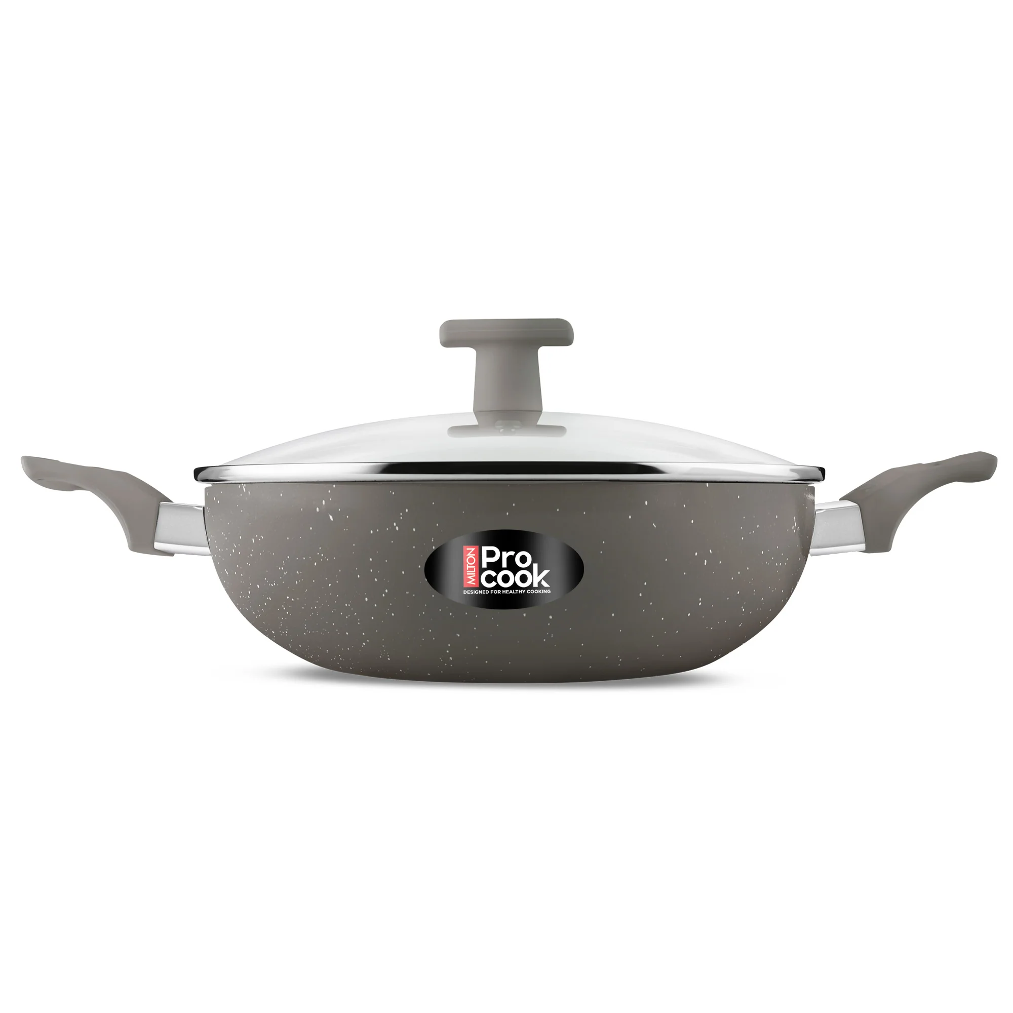 Ceramic Kadhai With Lid (Procook by Milton) - Image 6