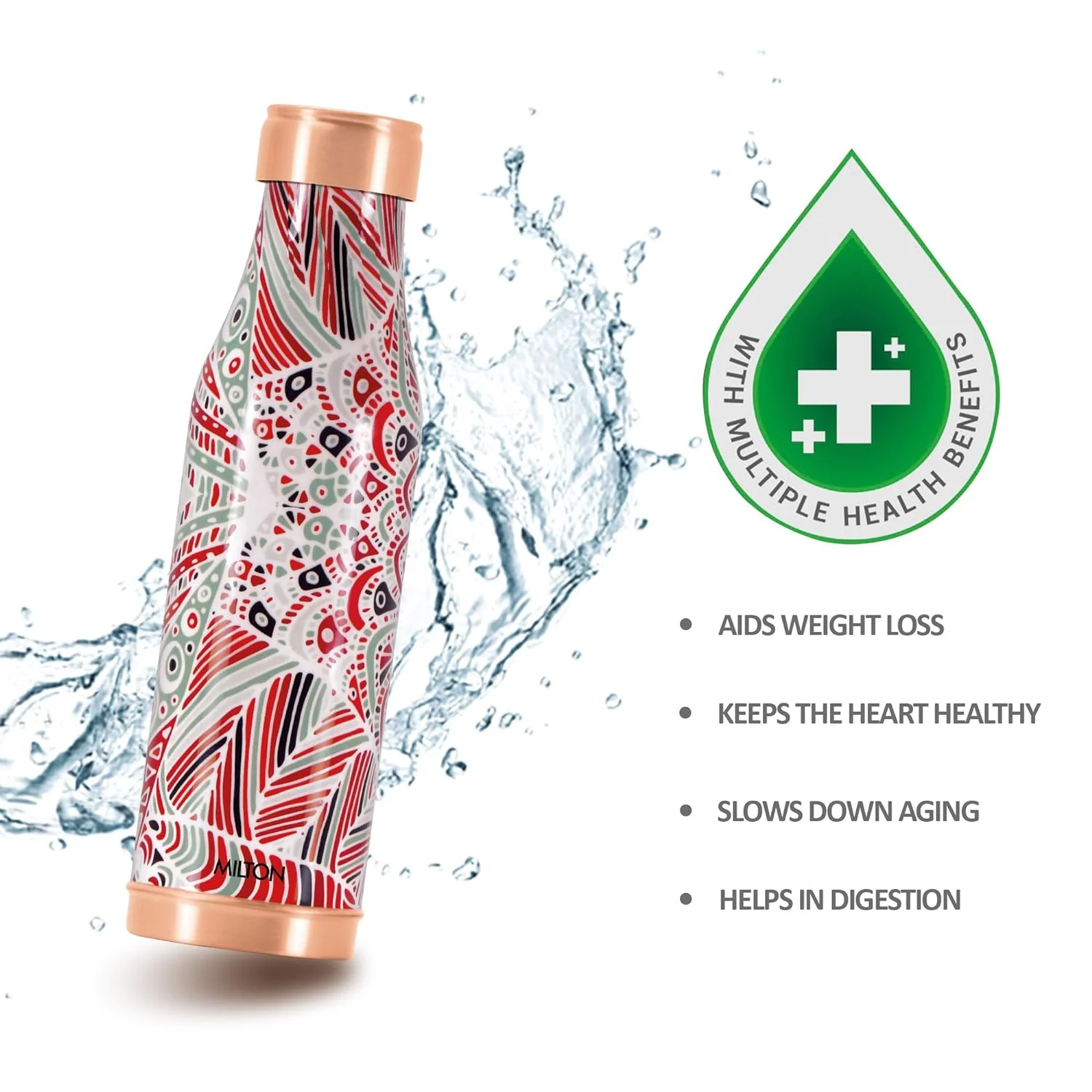 Copper Charge Design Bottle (Milton) - Image 8