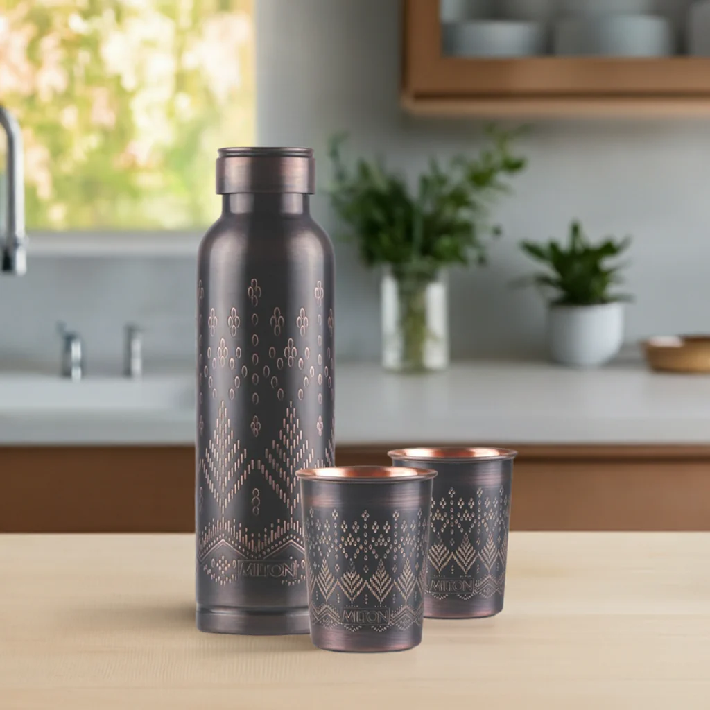 Copper Elegante Bottle Gift Set (Milton) - Image 3