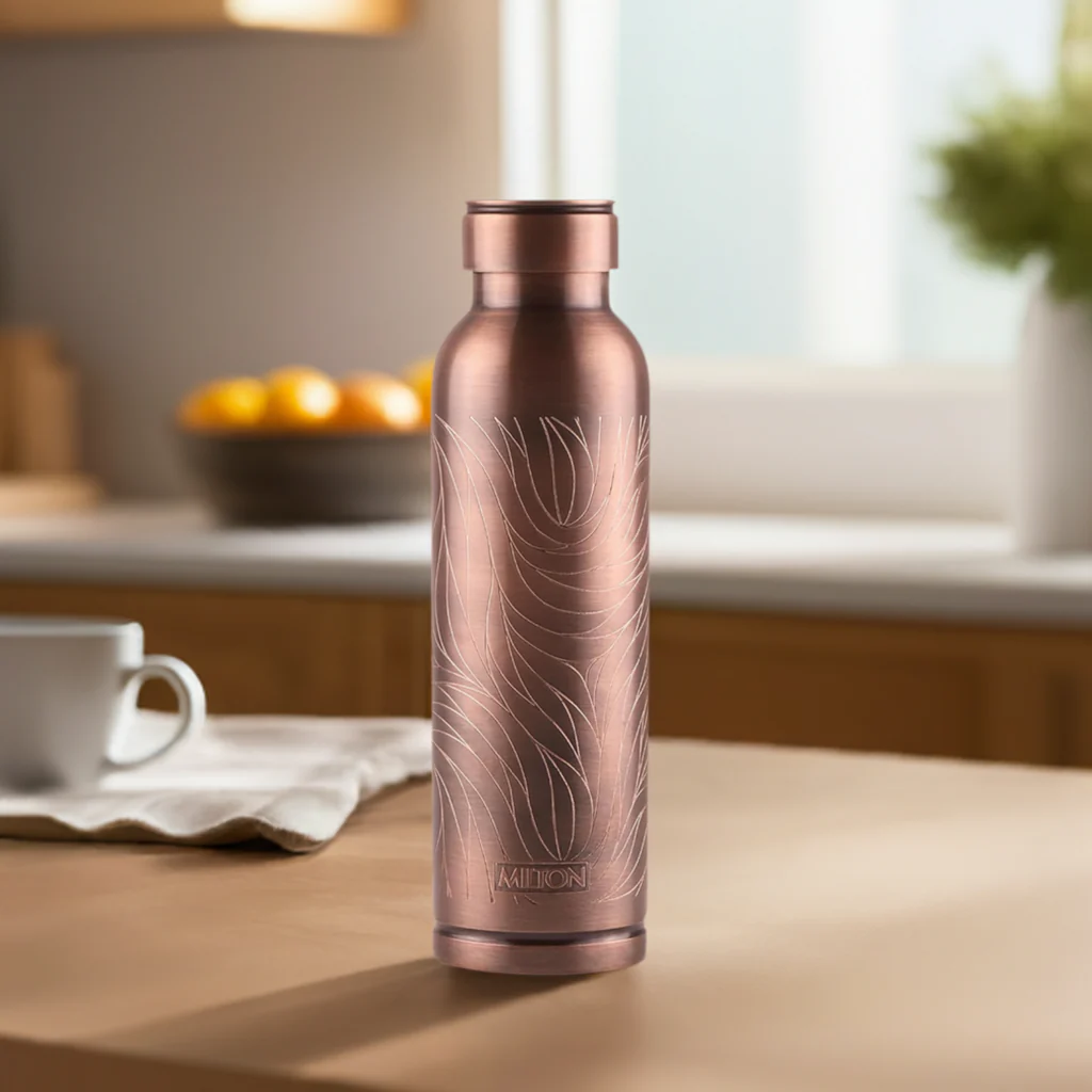 Copper Swasth Design Bottle (Milton) - Image 6