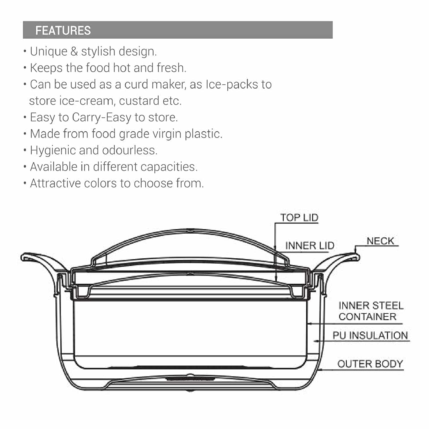 Crave Insulated Casserole (Milton) - Image 6