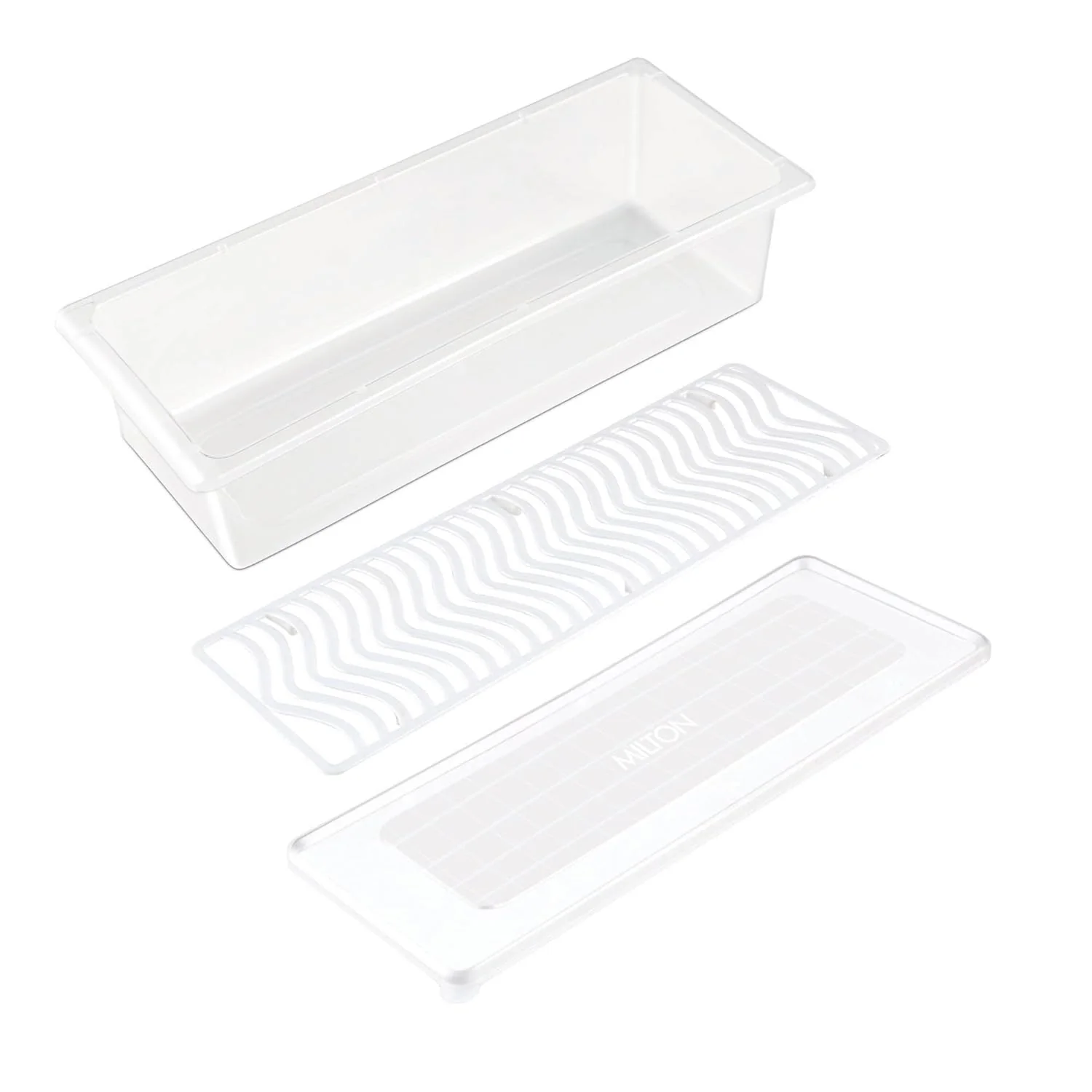Cryo Fridge Storage Boxes Set of 6 Fridge Organizer Container (Milton) - Image 6