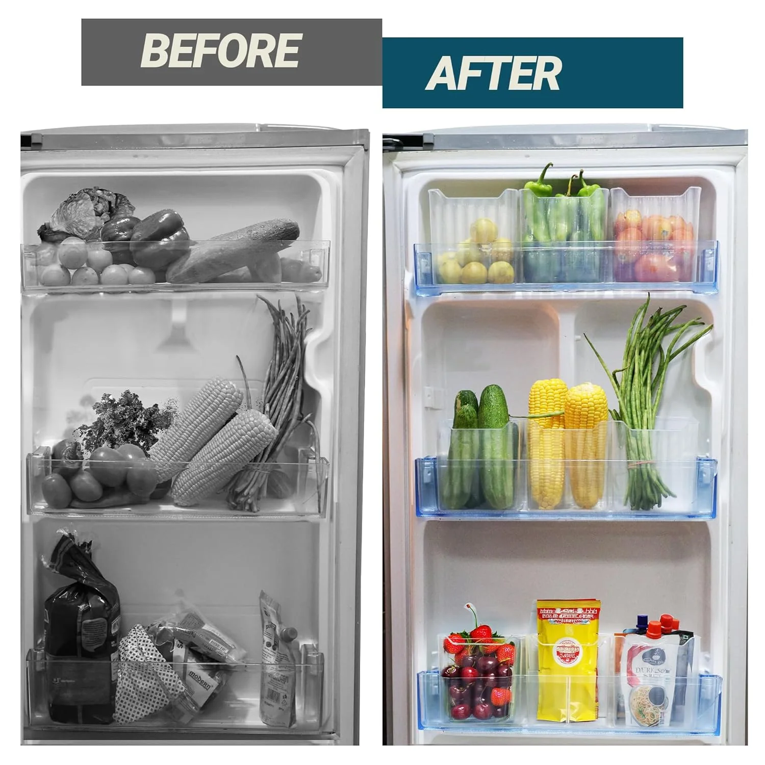 Cryo Fridge Storage Containers for Door – Set of 6 (Milton) - Image 6