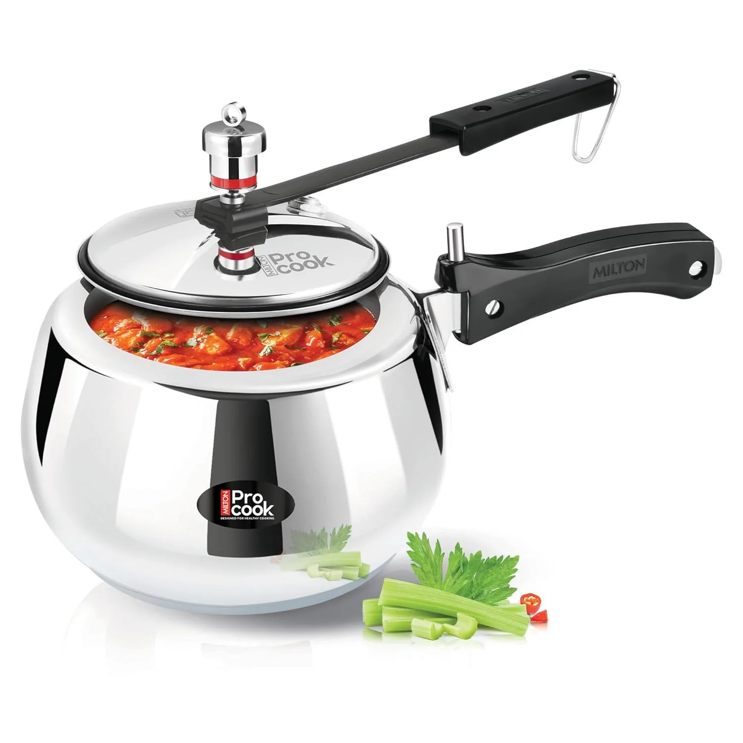 Curve Stainless Steel Pressure Cooker Inner Lid (Milton Procook) - Image 11