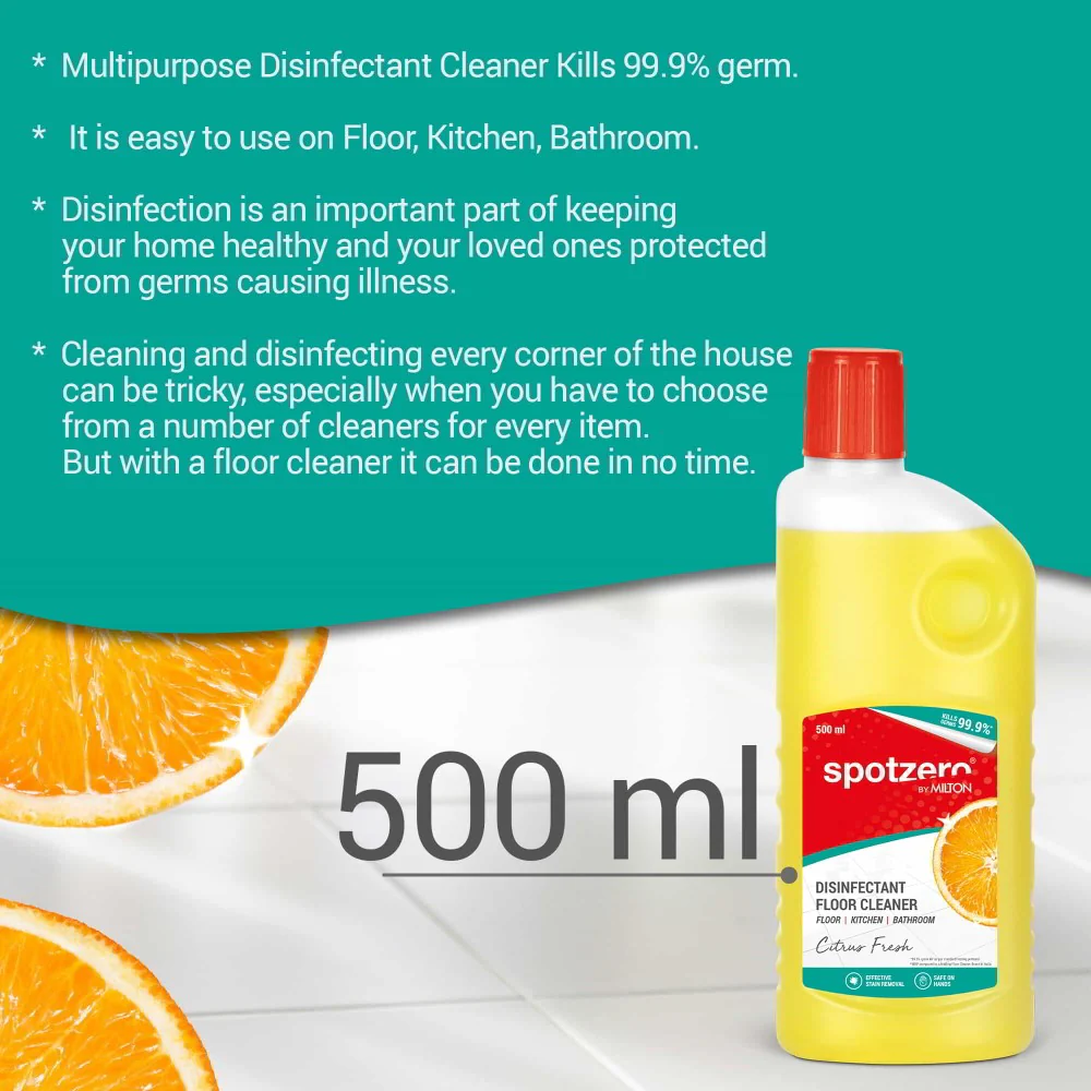 Disinfectant Floor Cleaner (Spotzero by Milton) - Image 5