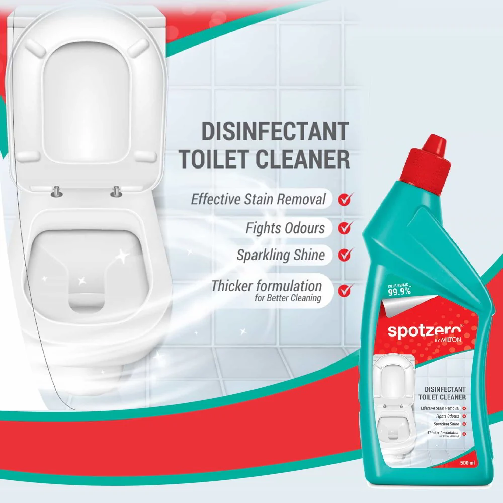 Disinfectant Toilet Cleaner (Spotzero by Milton) - Image 3