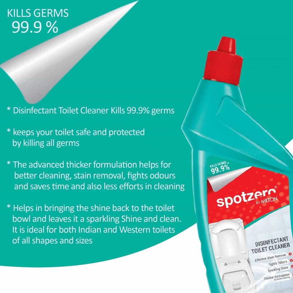 Disinfectant Toilet Cleaner (Spotzero by Milton) - Image 4