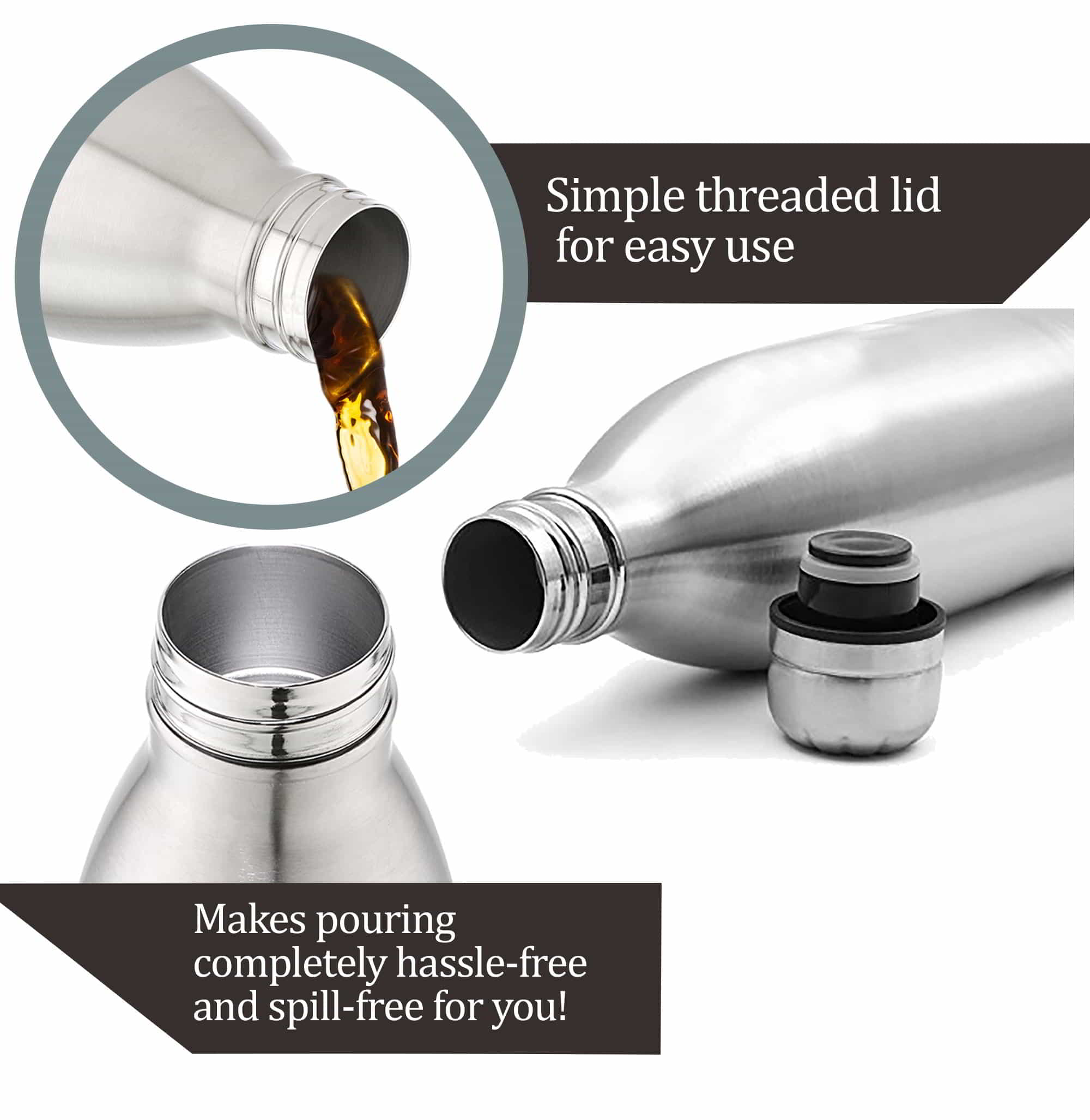 Personalized Duo Deluxe Thermosteel Water Bottle (Milton) - Image 4