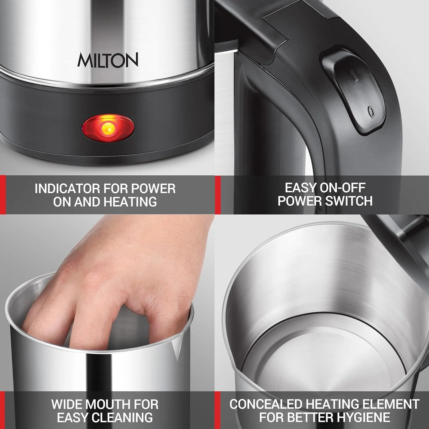 Electric Travel Kettle (Milton) - Image 5