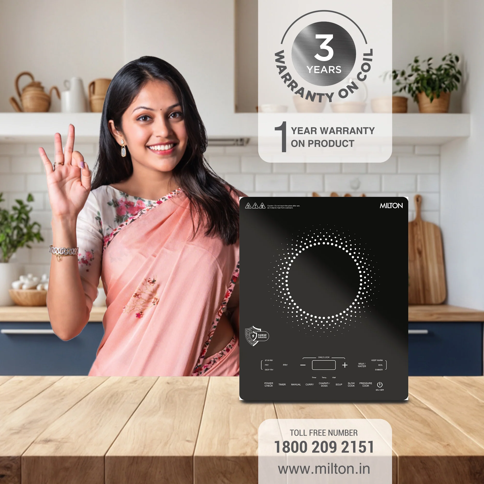 Elio Elite Induction Cooktop (Milton) - Image 9