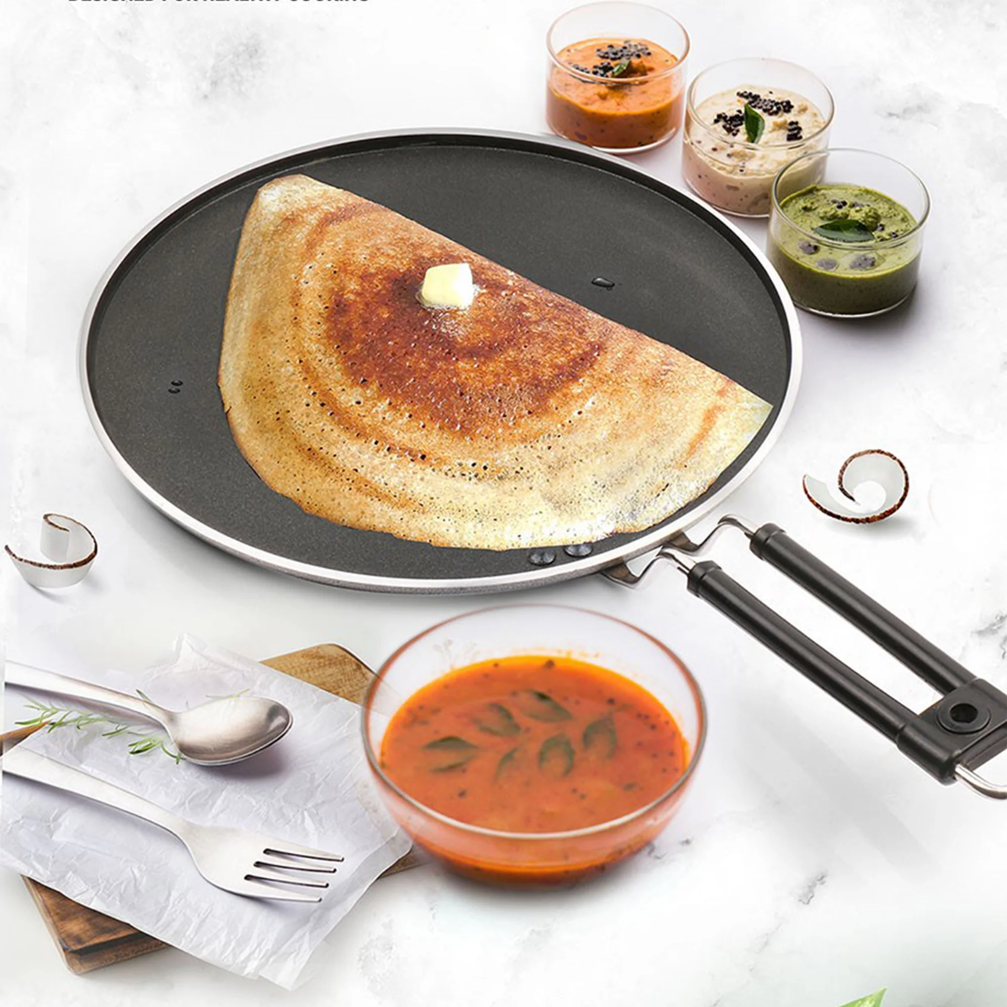 Flat Dosa Tawa Blackpearl (Milton Procook) - Image 6