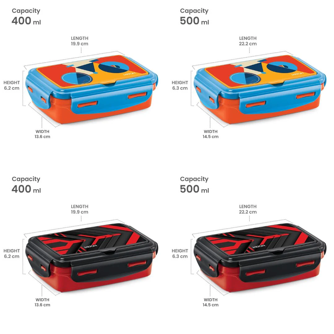 Flavour Inner Stainless Steel Tiffin Box (Milton) - Image 3