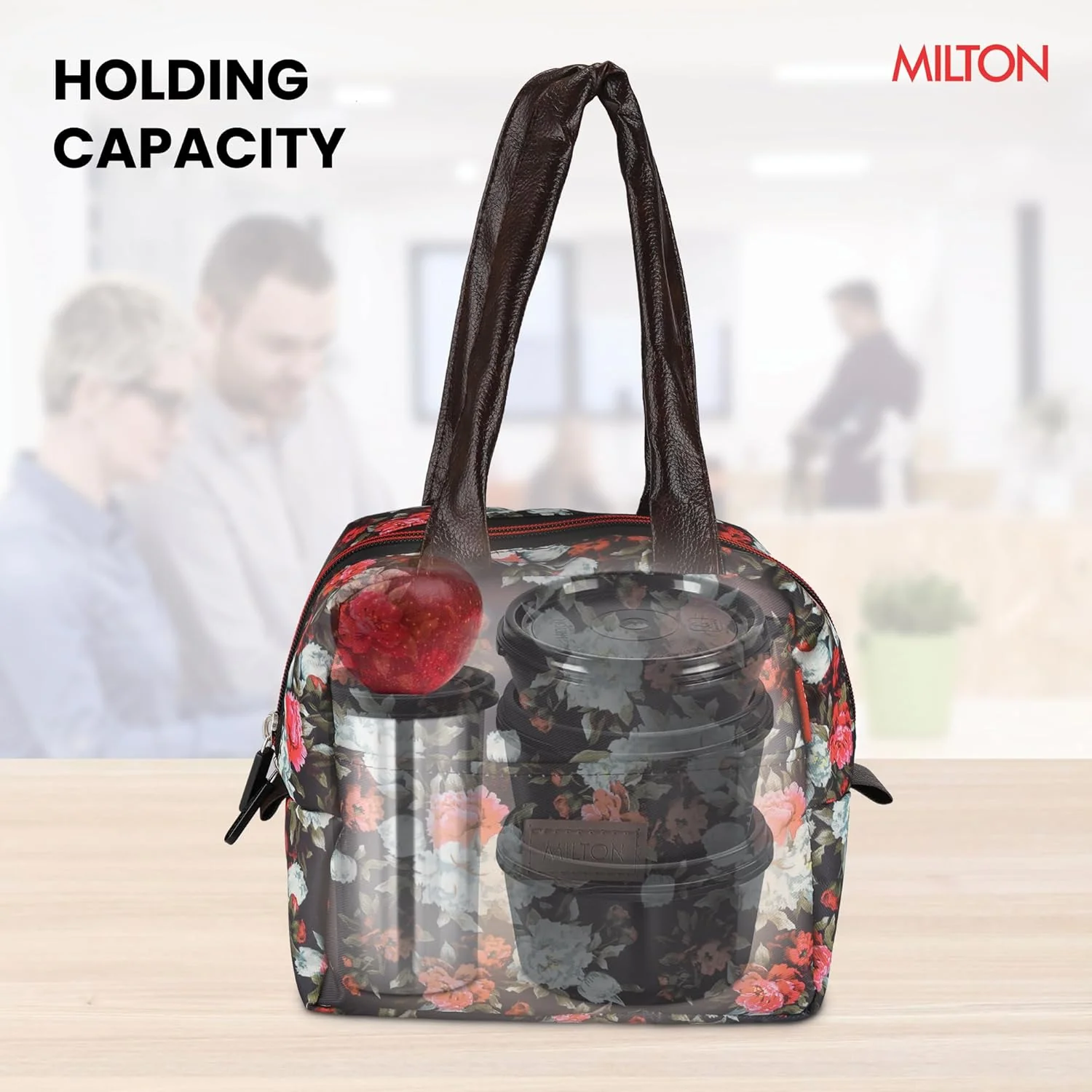 Floral Lunch Bag (Milton) - Image 6