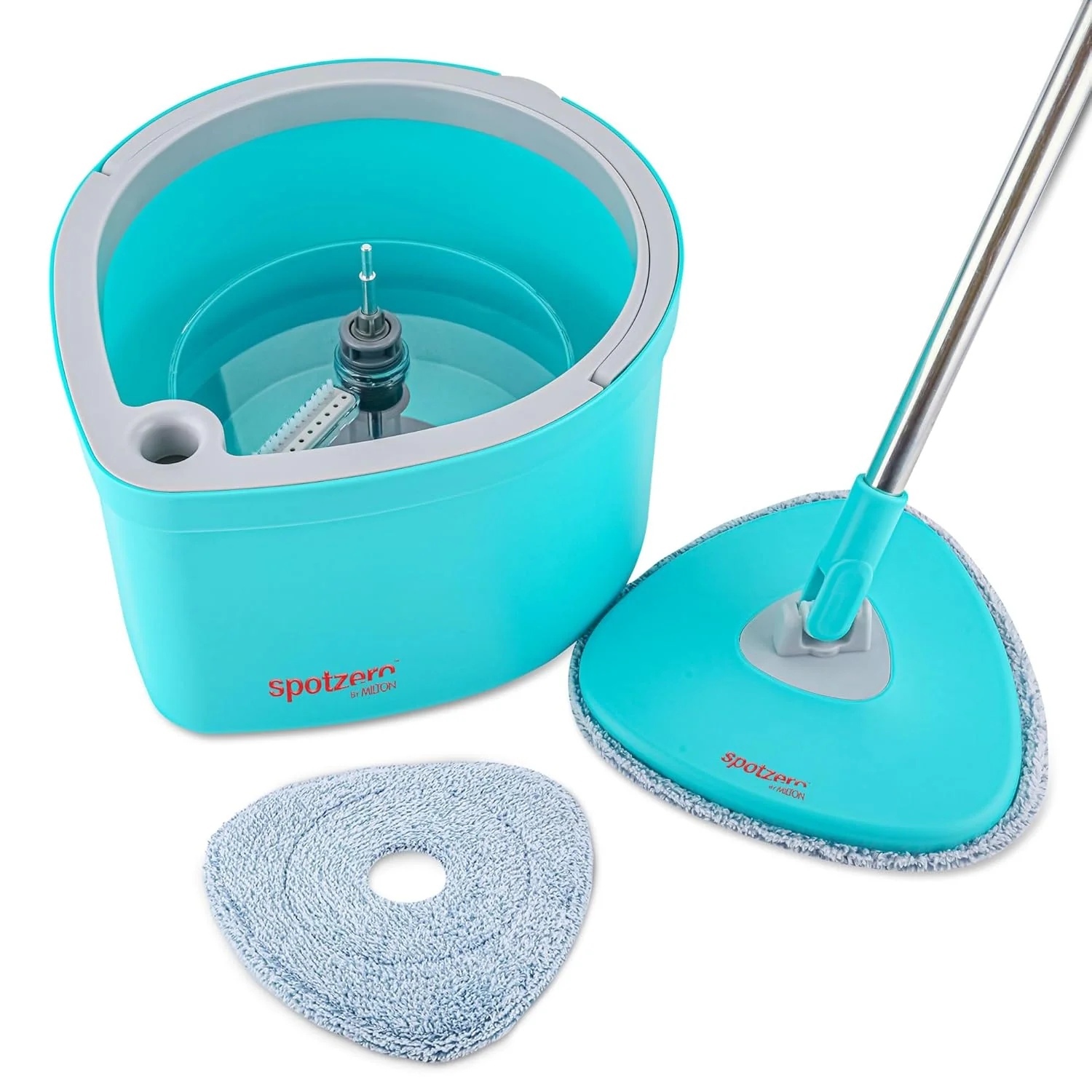 Fresh Flow Flat Squeeze Mop Bucket System (Spotzero By Milton) - Image 2