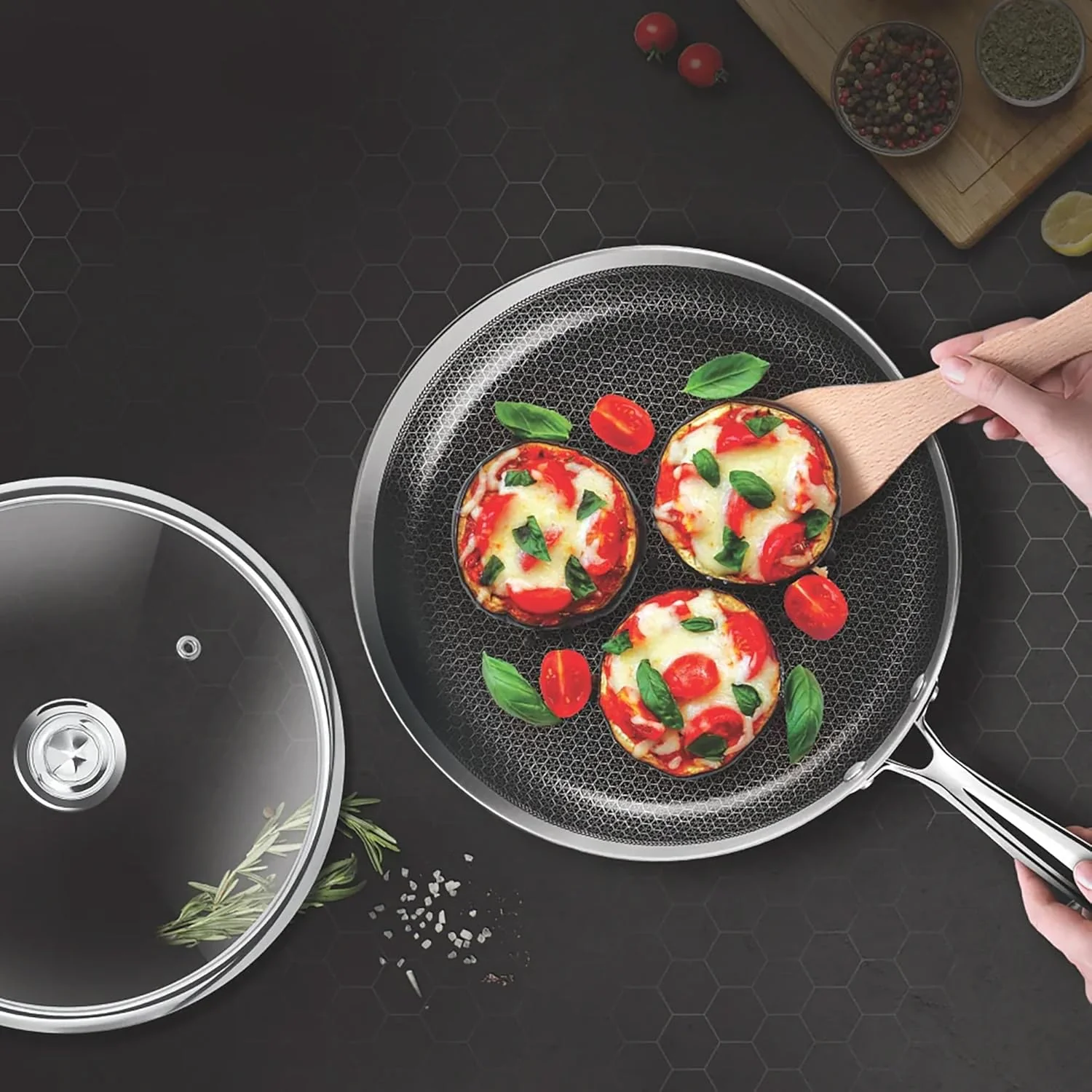 Fry Pan Honeycomb (Milton Procook) - Image 8
