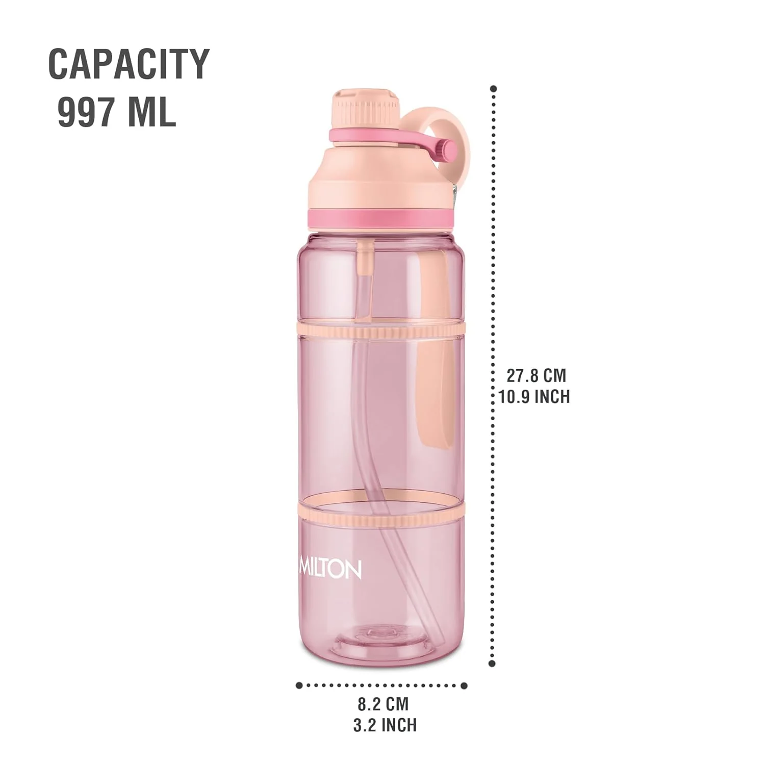 Fuel Sipper Water Bottle (Milton) - Image 3
