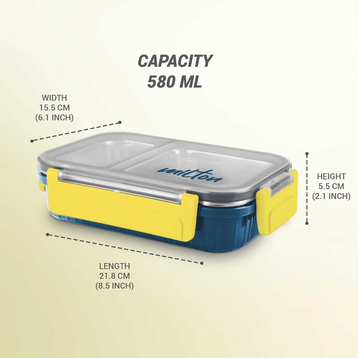 Fun Feast Lunch Box 2 compartments (Milton) - Image 9